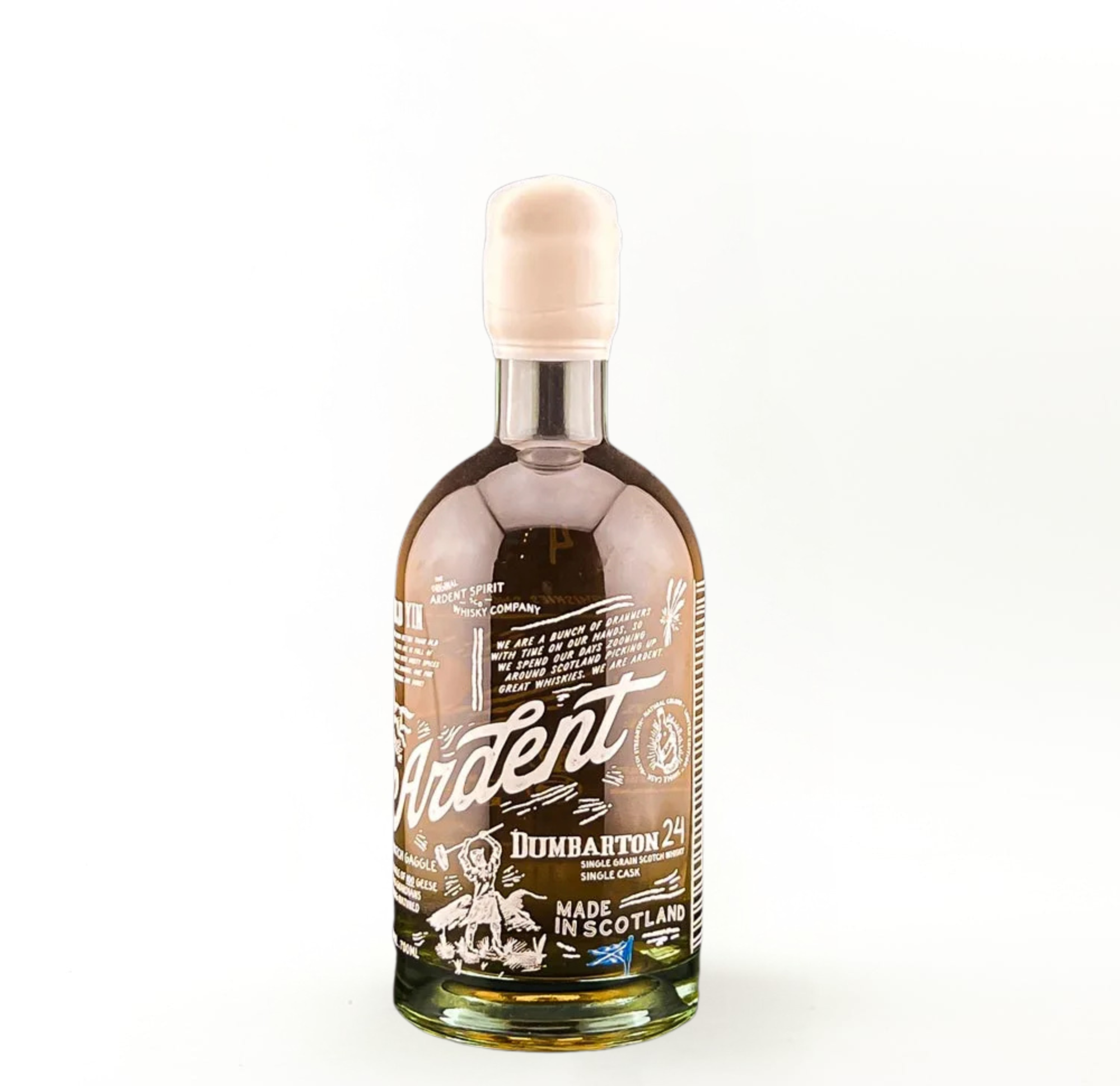 Ardent Dumbarton 24 Year Old Single Grain 70cl 46% Scotland Whisky 