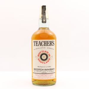Teacher's Highland Cream 33 1/3 Fl Oz (1970s Edition) – whisky bottle
