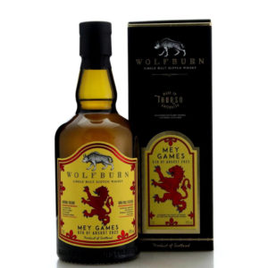 Wolfburn Mey Games 2022 – whisky bottle