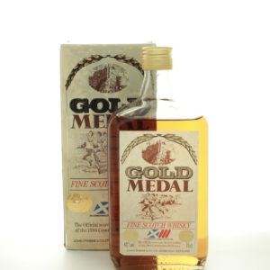 Gold Medal Whisky 12 Year Old - 1986 Commonwealth Games Official Souvenir – whisky bottle