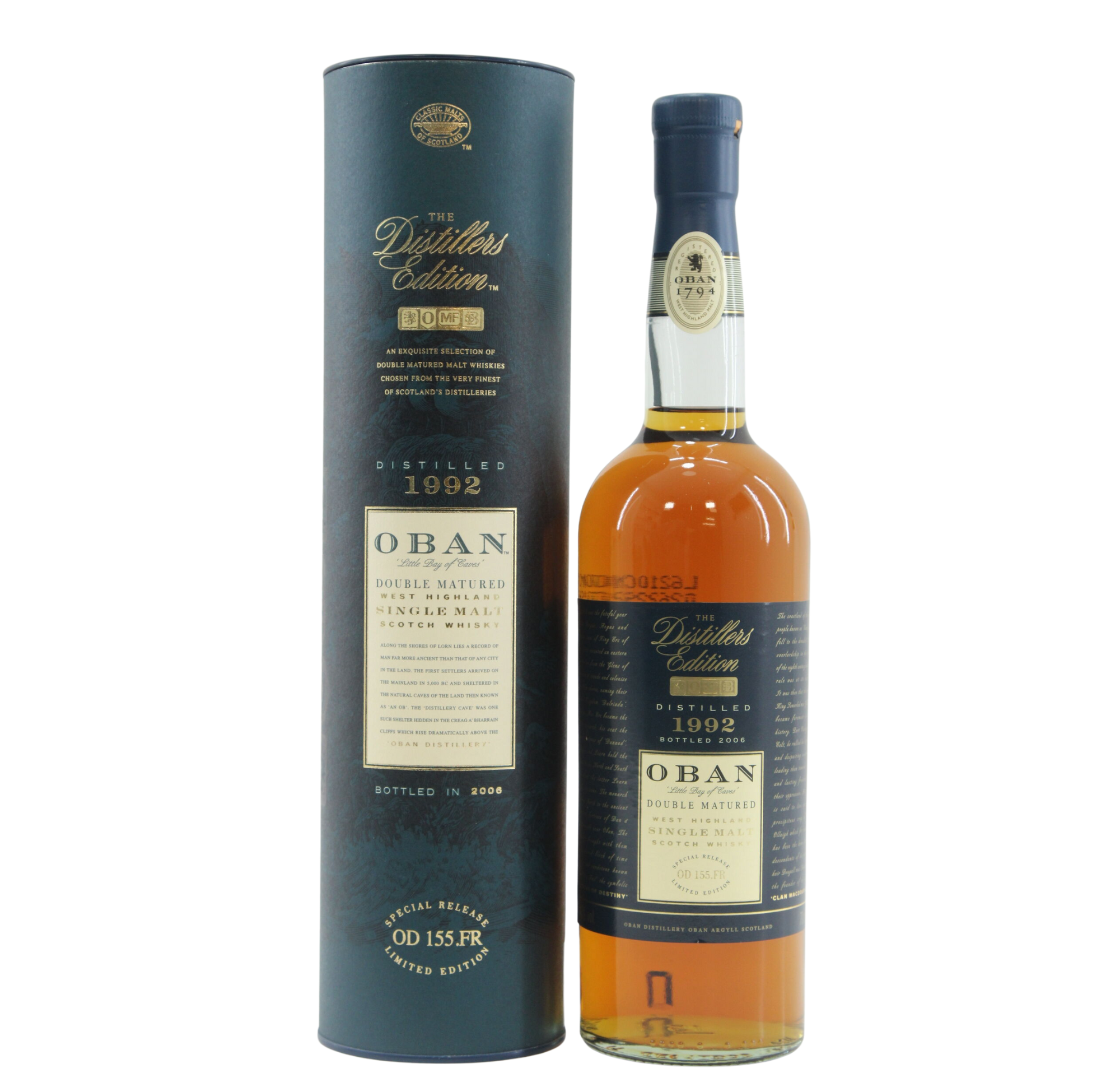 Oban 1992 Distillers Edition OD 155.FR 70cl 43% Whisky 