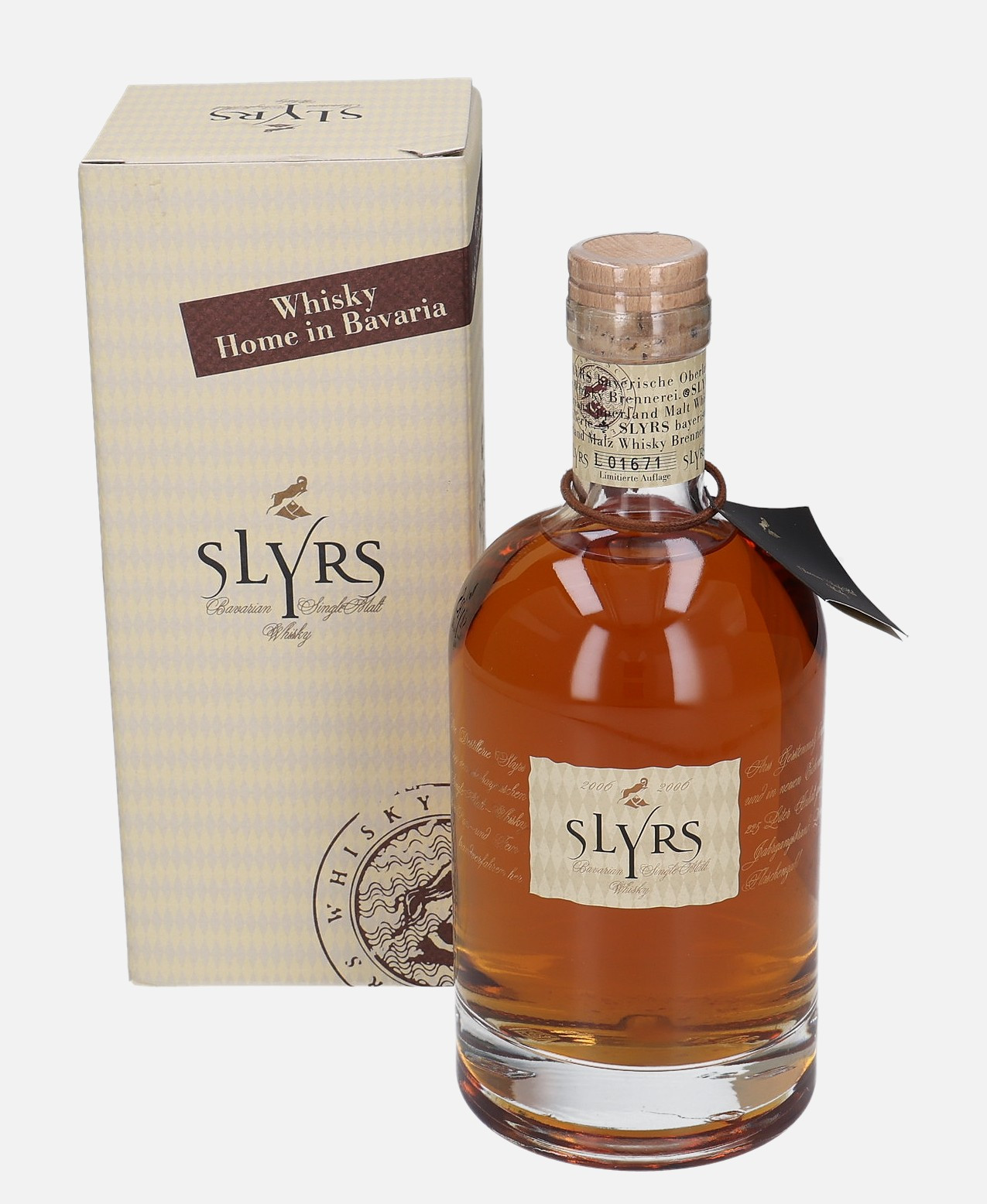 Slyrs Original Bottling d. 2006 43% Vol, 700 ml Whisky