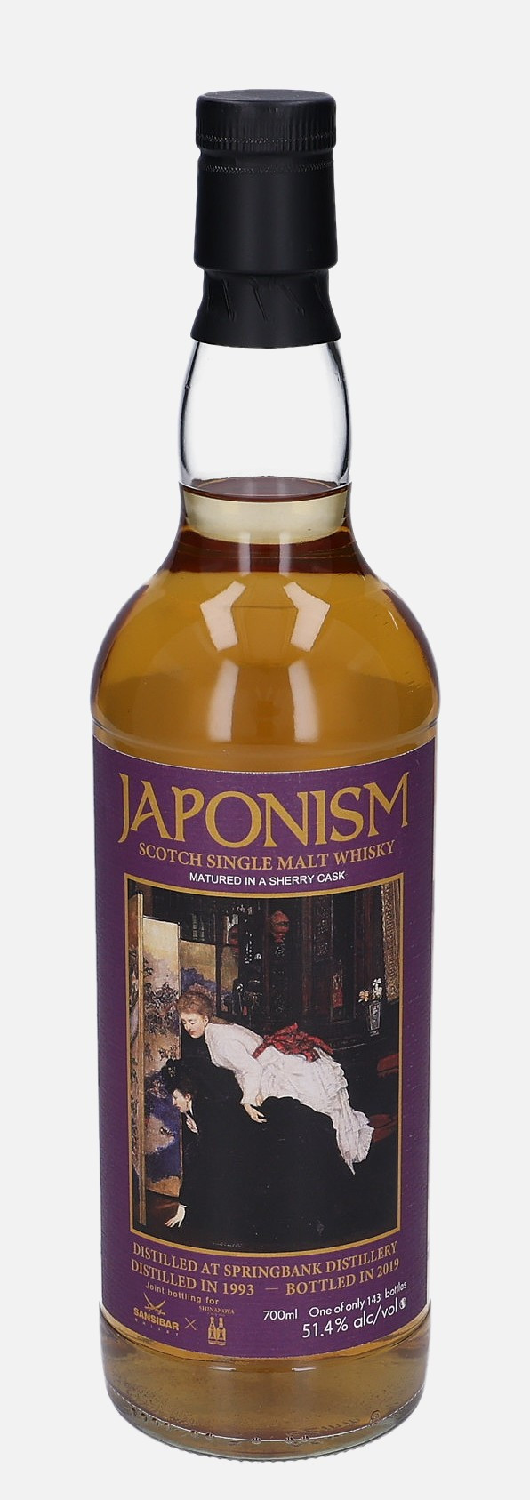 Springbank Japonism, Sansibar-Whisky.com d. 1993, b. 2019 Matured in Sherry Cask 51.4% Vol, 700 ml Whisky 