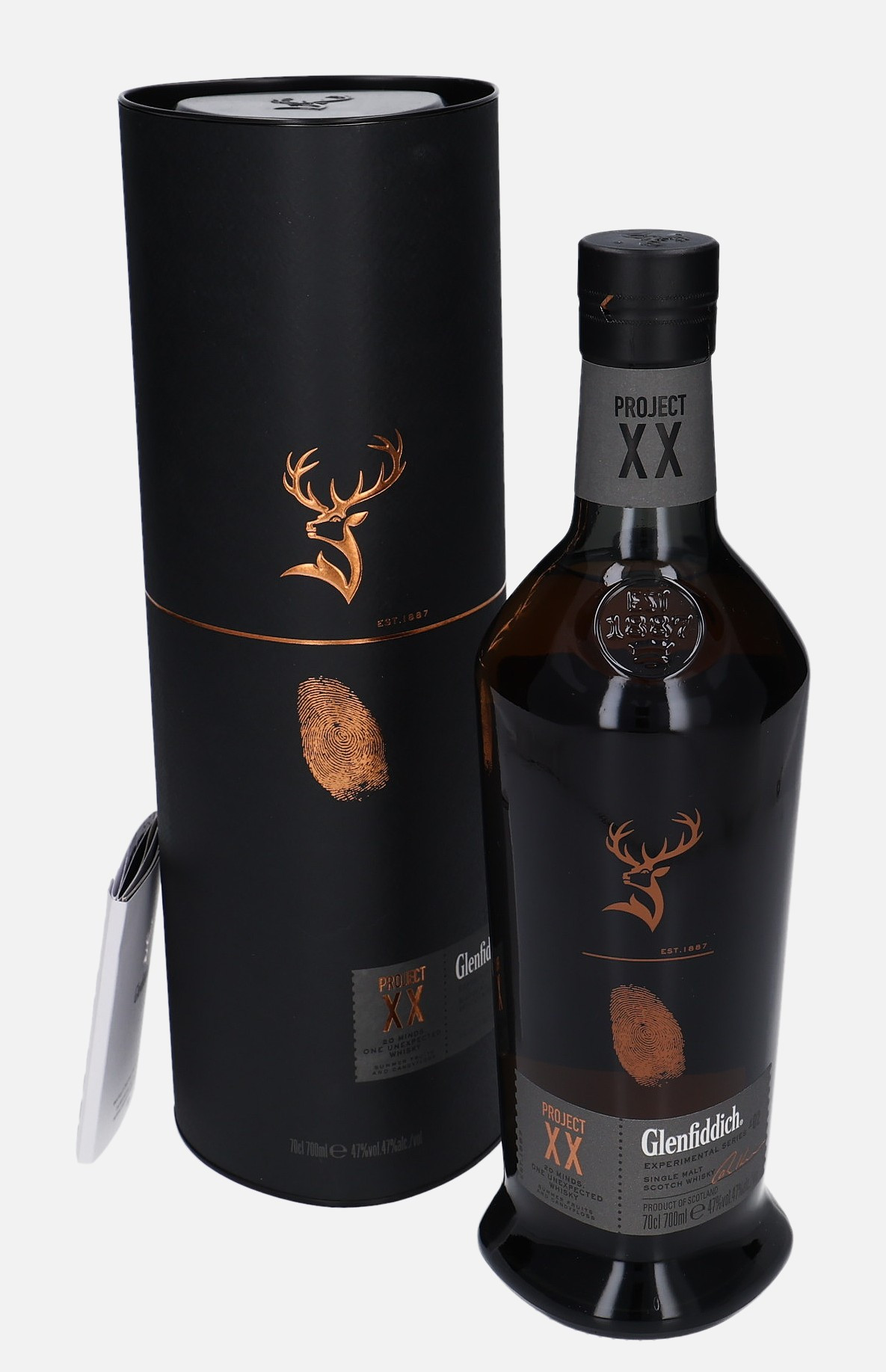 Glenfiddich Project XX, Original Bottling Series 02 47% Vol, 700 ml Whisky 