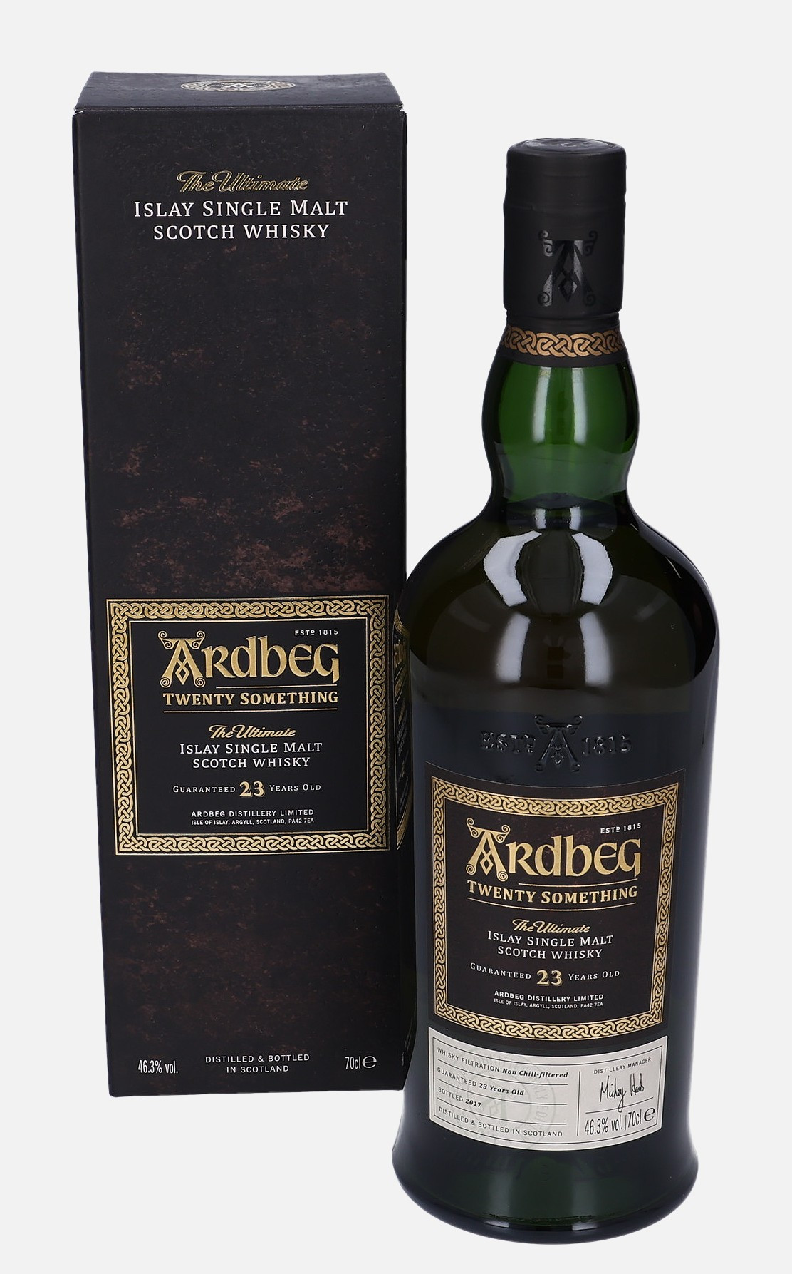Ardbeg Twenty Something, Original Bottling b. 2017 23 years old 46.3% Vol, 700 ml Whisky 