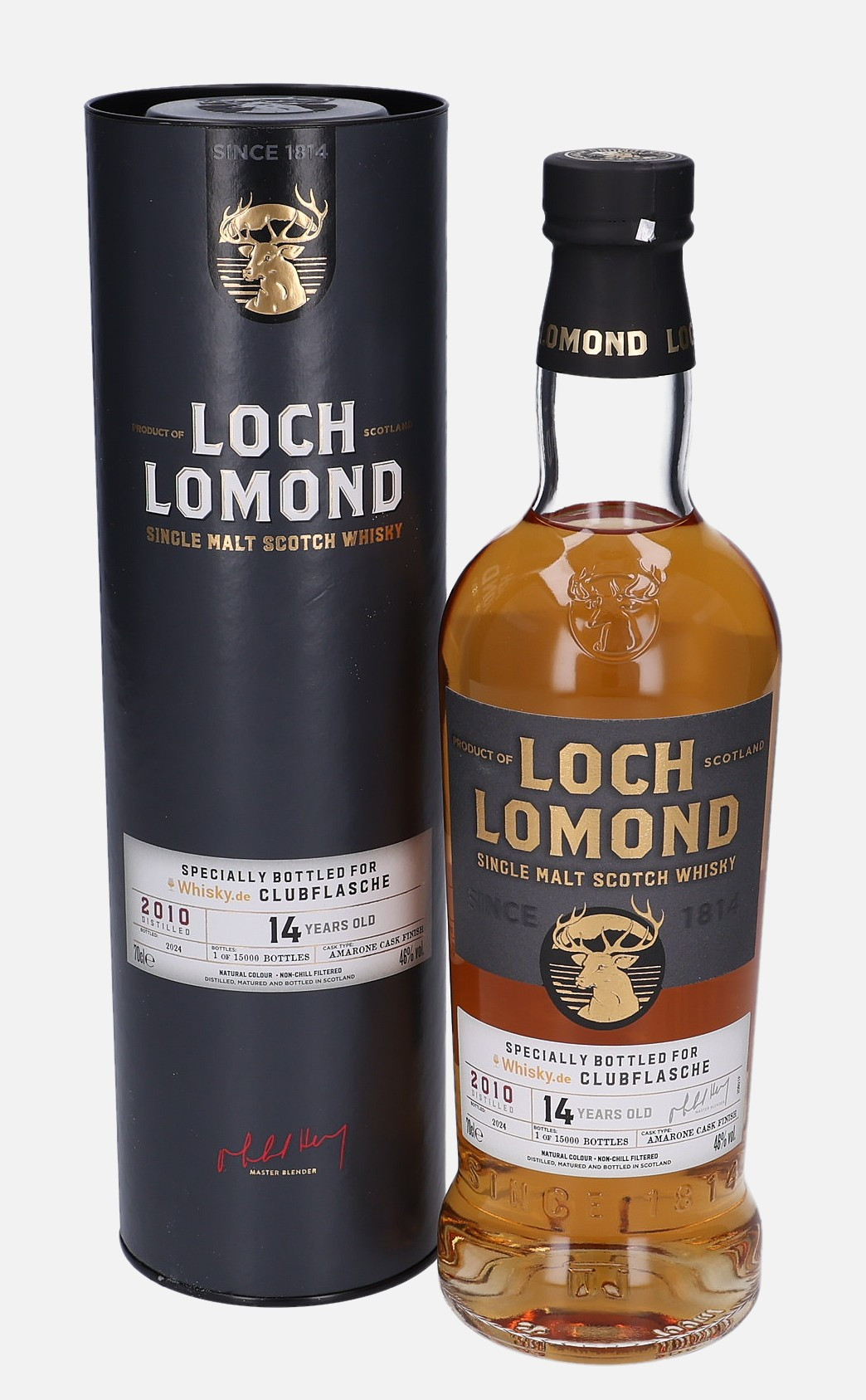 Loch Lomond Original Bottling d. 2010, b. 2024 14 years old Finished in Amarone Cask 46% Vol, 700 ml Whisky