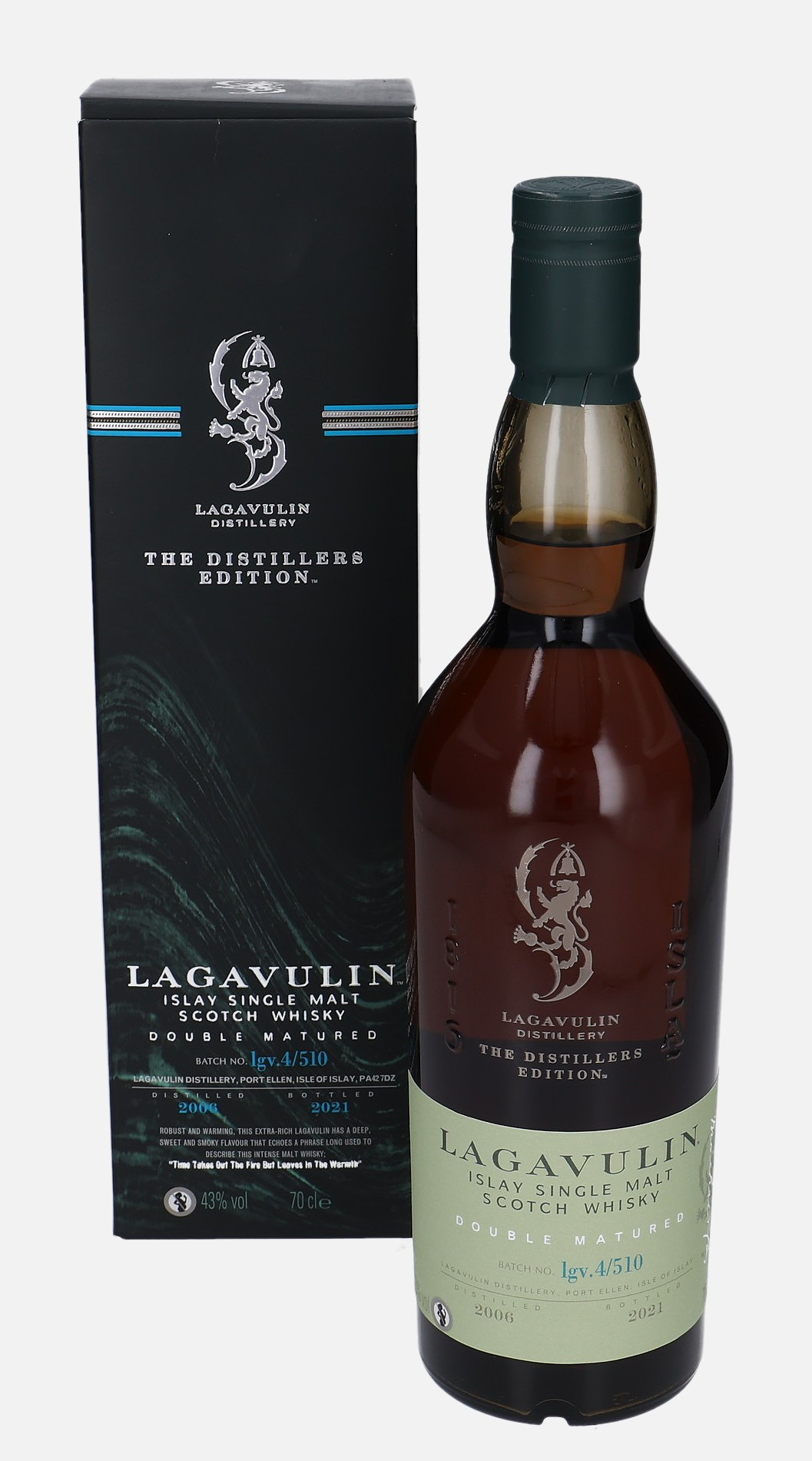 Lagavulin Original Bottling d. 2006, b. 2021 lgv. 4/510 Finished in Pedro Ximenez Cask 43% Vol, 700 ml Whisky