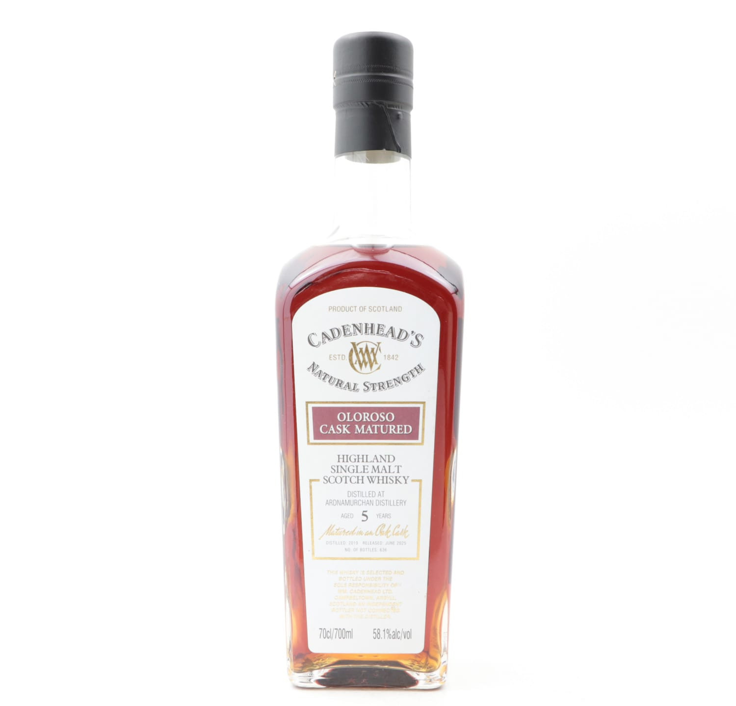 Ardnamurchan 2019 5 Year Old Cadenhead’s Whisky 