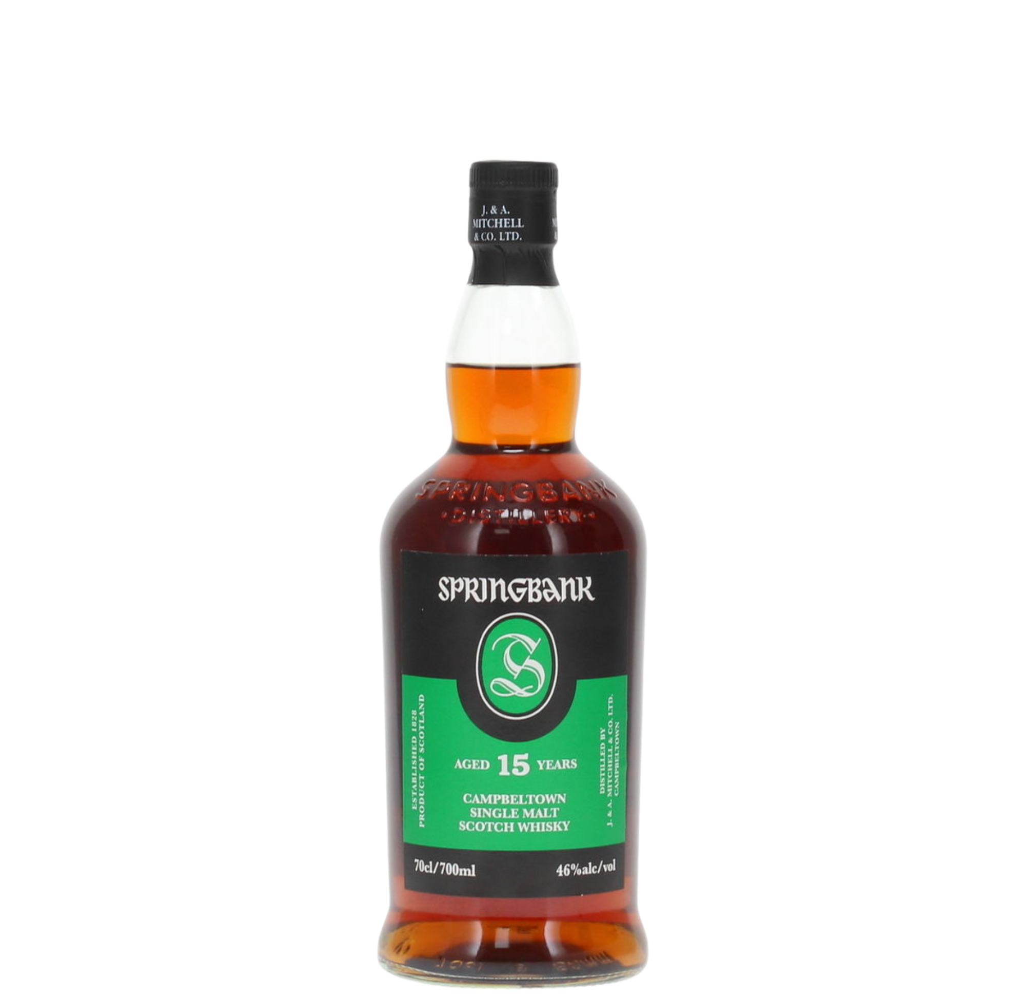 Springbank – 15 Year Old 70cl 46% Campbeltown Scotland Whisky