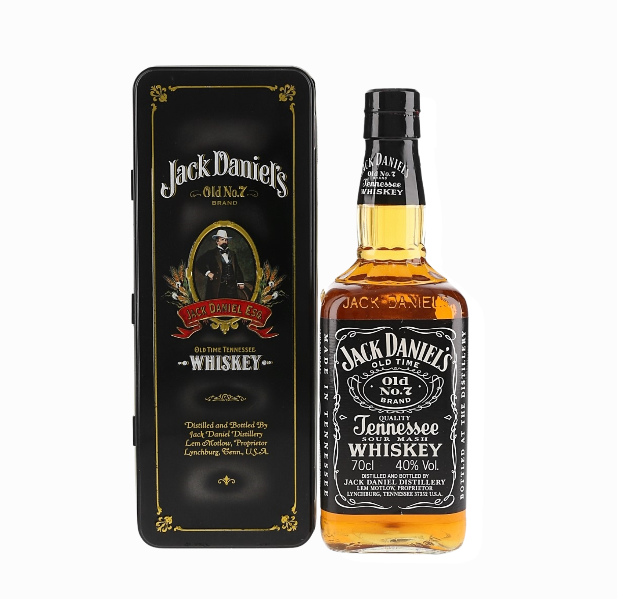 Jack Daniel’s Old No. 7 Bottled 1990s-2000s 70cl 40% Tennessee USA Whisky 