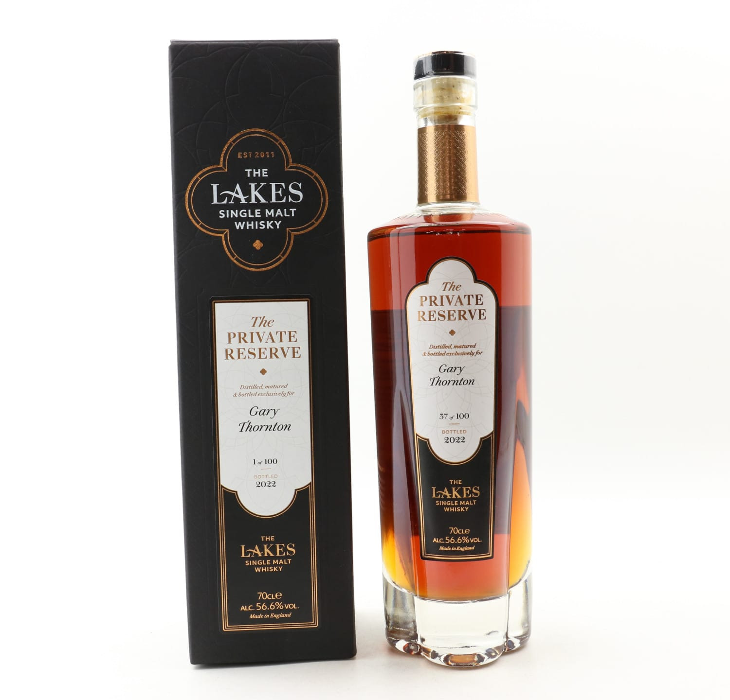 The Lakes Distillery Private Reserve For Gary Thornton Whisky