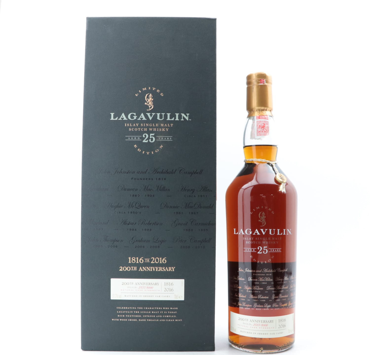 Lagavulin 25 Year Old 200th Anniversary Whisky 