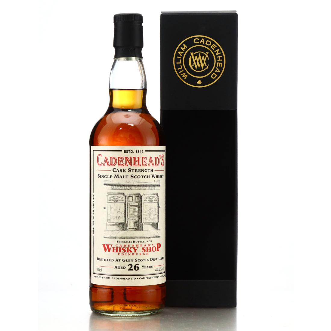 Glen Scotia 1992 Cadenhead’s Shops 26 Year Old – Edinburgh Whisky 