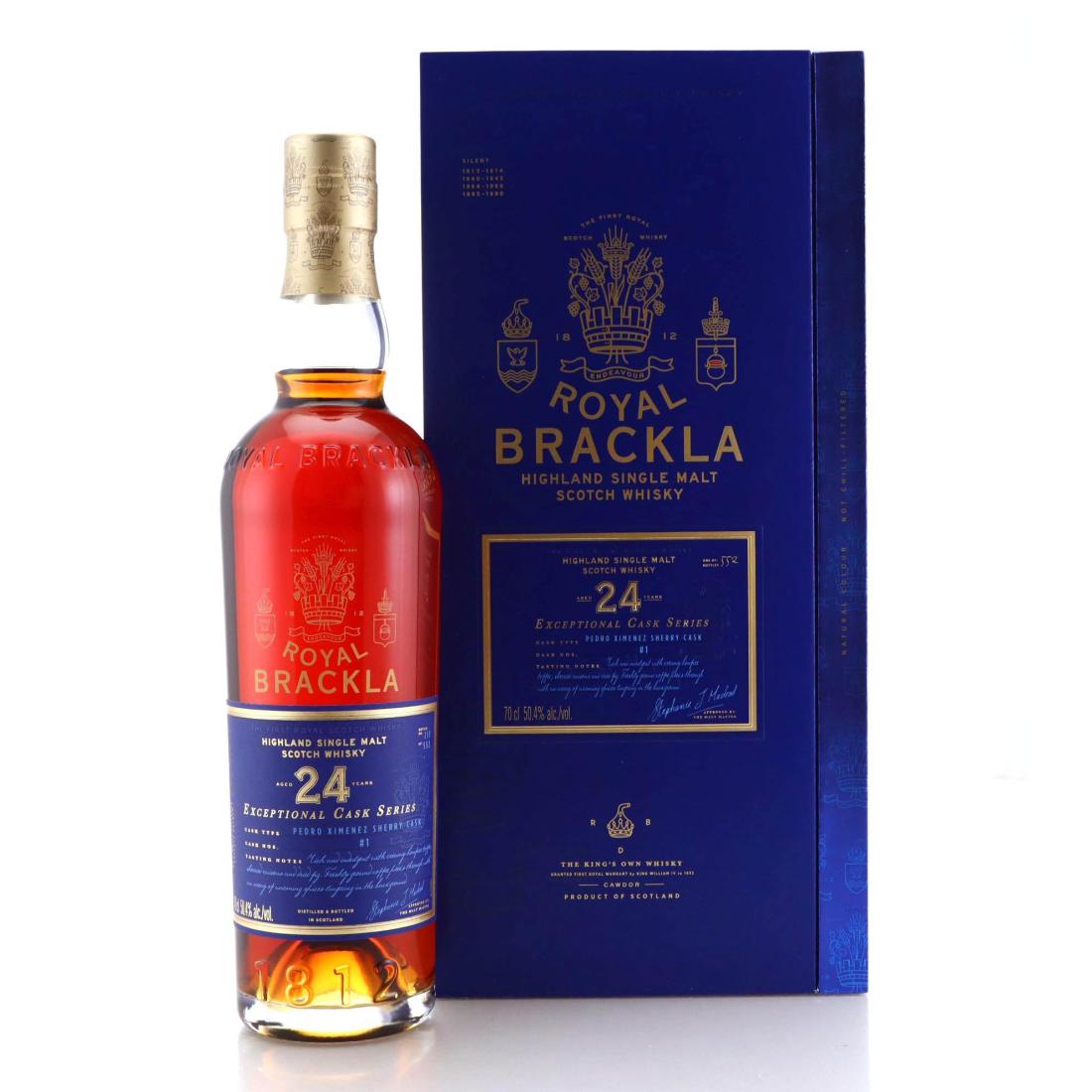 Royal Brackla Exceptional Cask Series 24 Year Old Whisky 