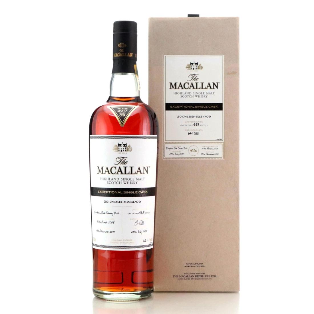 Macallan 2005 Exceptional Single Cask 2017/ESB-5234/09 Whisky 