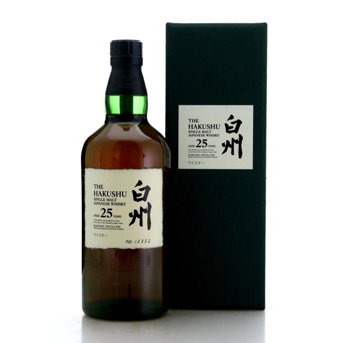 Hakushu 25 Year Old Whisky 