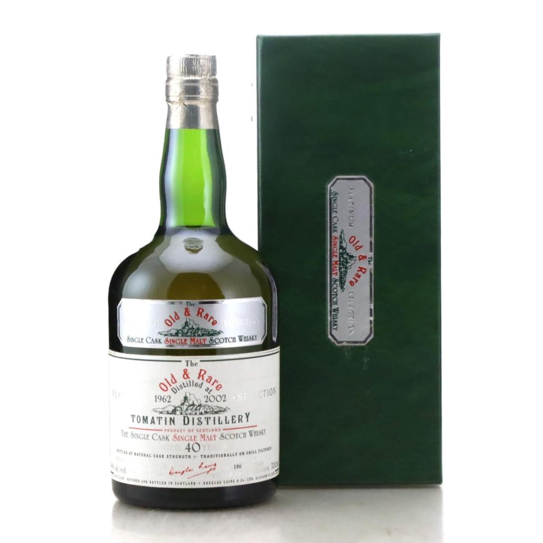 Tomatin 1962 Old & Rare 40 Year Old Whisky