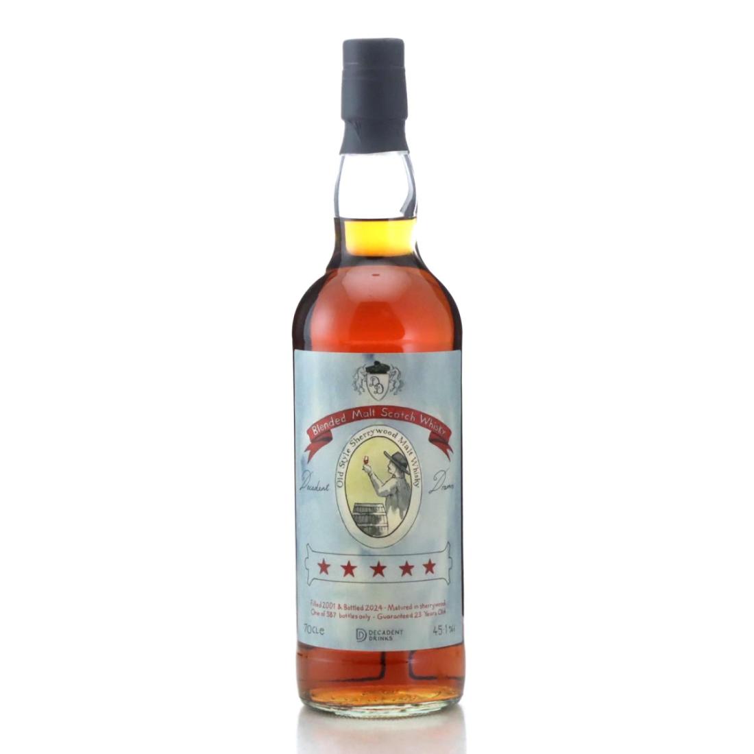 Decadant Drams 2001 23 Year Old Old Style Sherrywood Blended Malt Whisky 