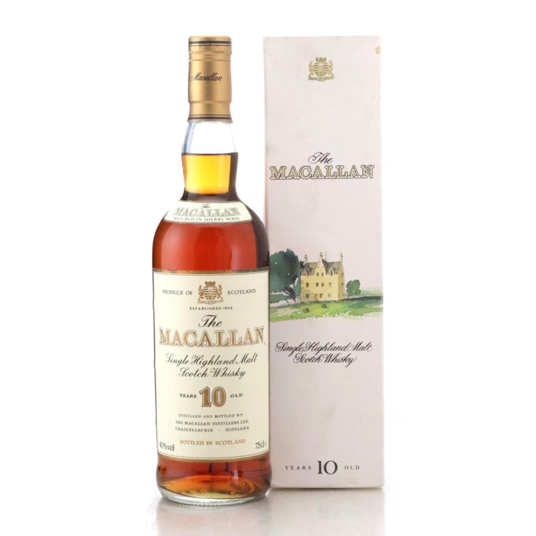 Macallan 10 Year Old Whisky