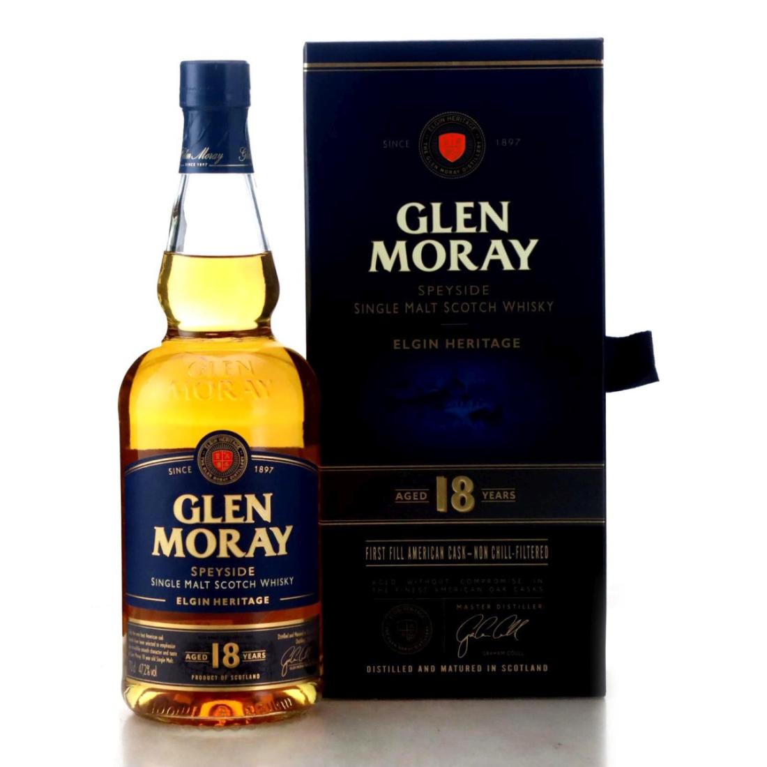 Glen Moray 18 Year Old Whisky 