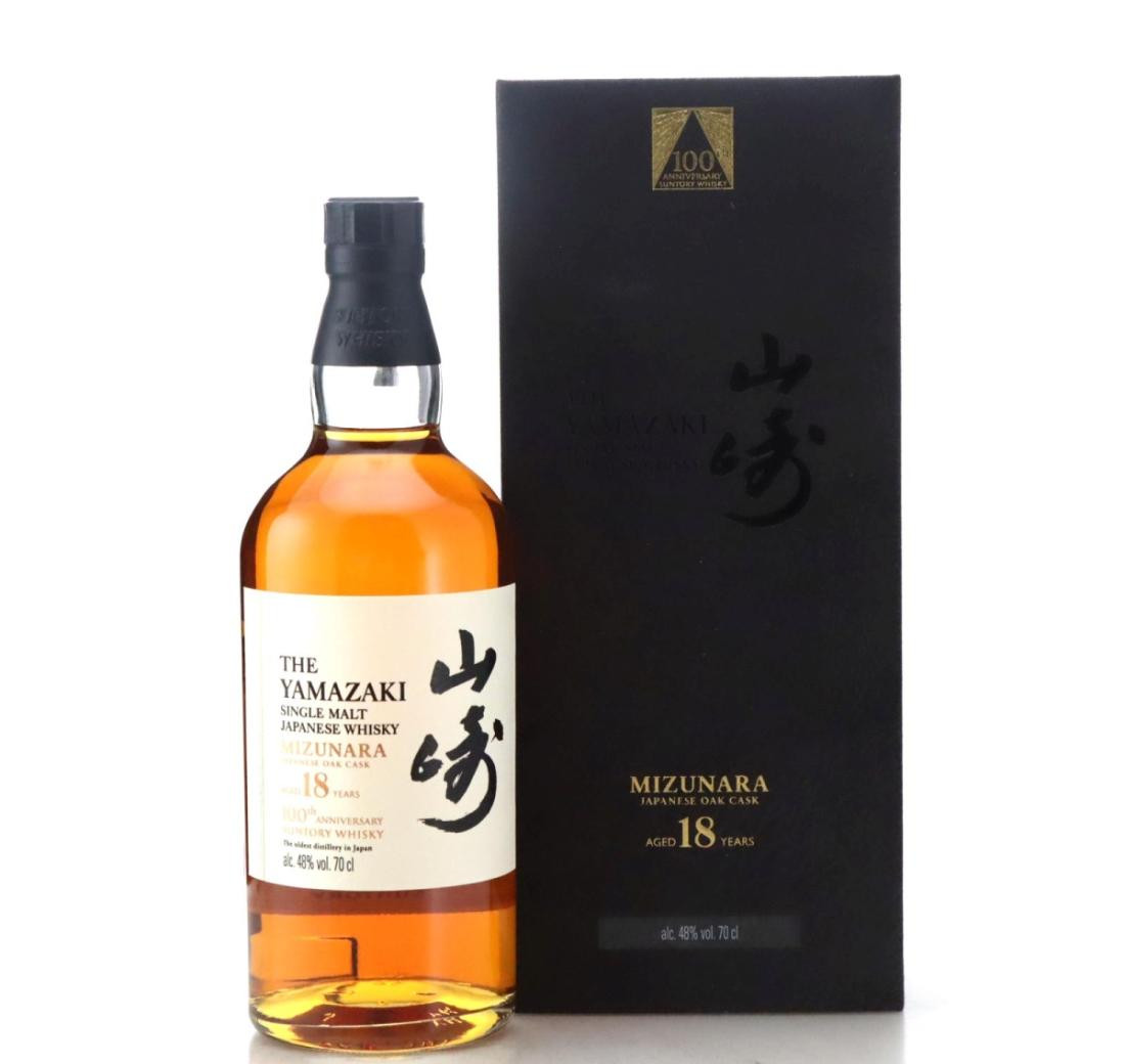 Yamazaki Mizunara 18 Year Old – Suntory Whisky 100th Anniversary Whisky 
