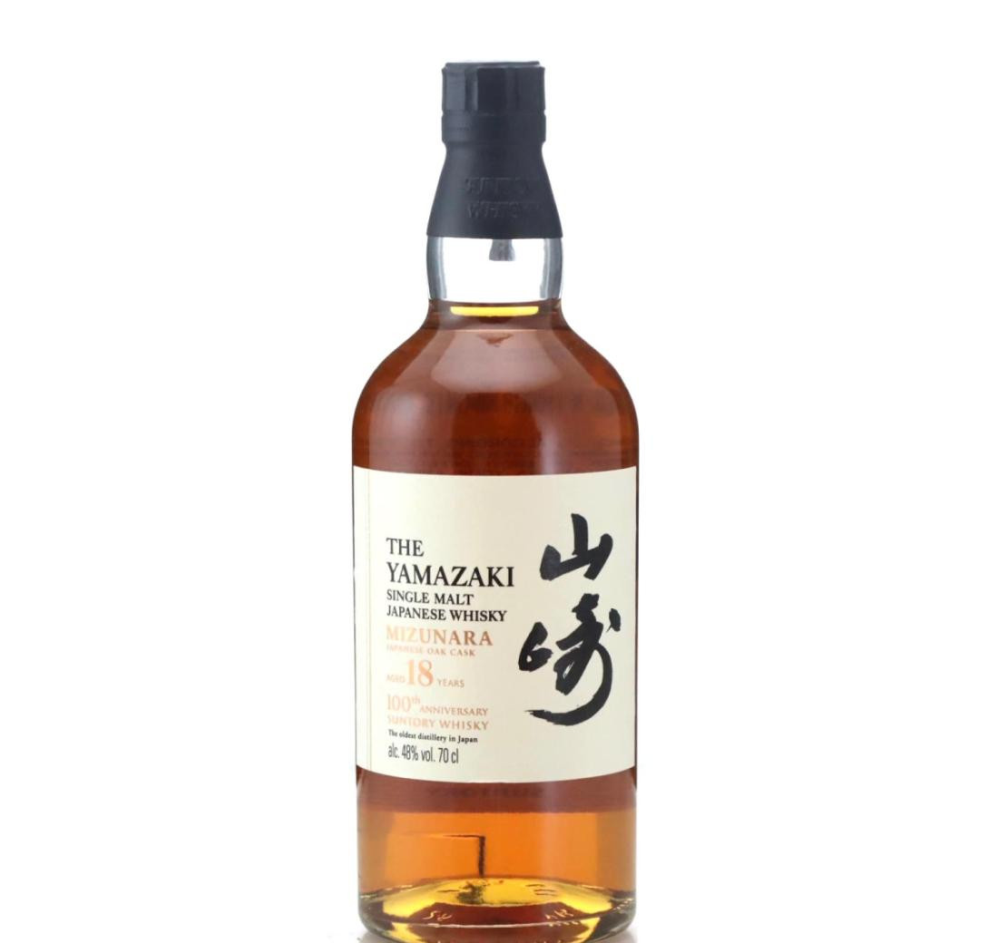 Yamazaki Mizunara 18 Year Old – Suntory Whisky 100th Anniversary Whisky 