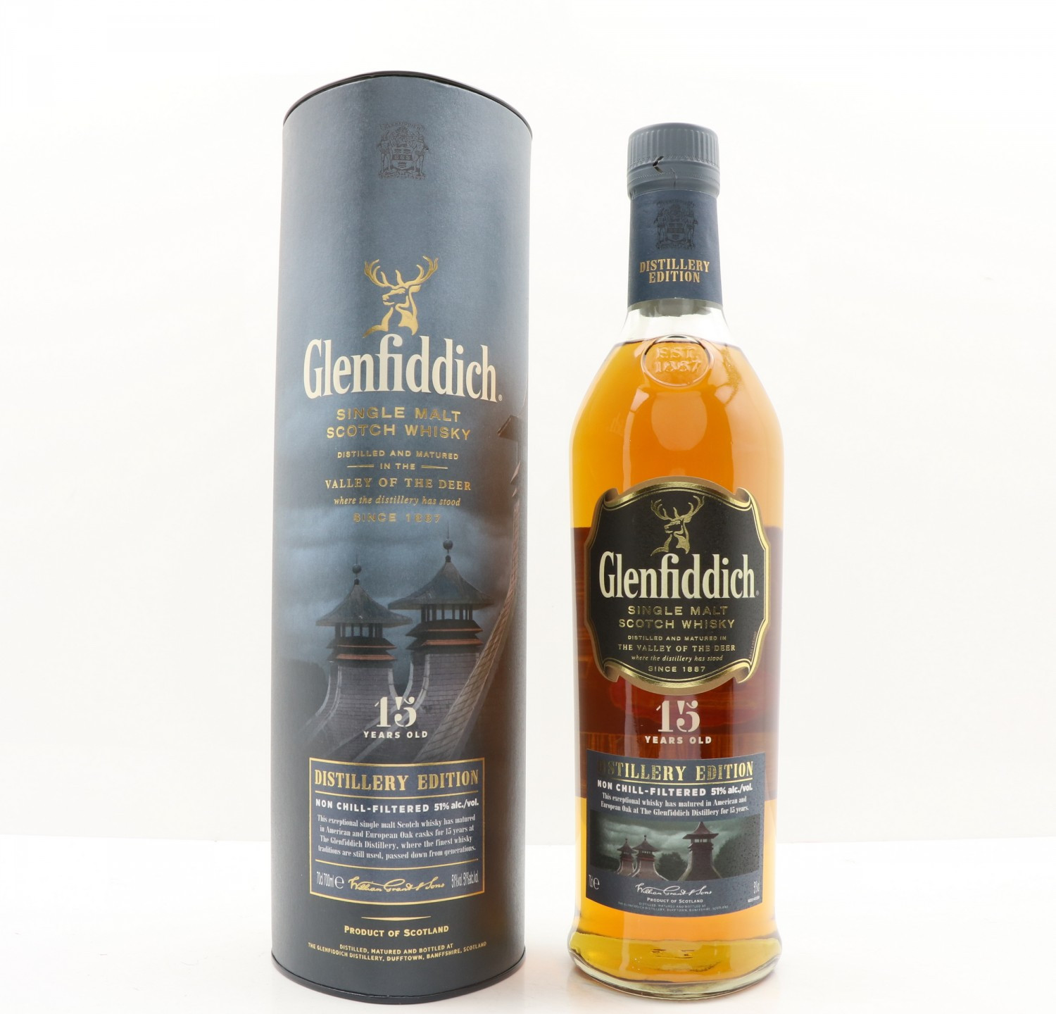 Glenfiddich 15 Year Old Distillery Edition 70cl 51% Whisky