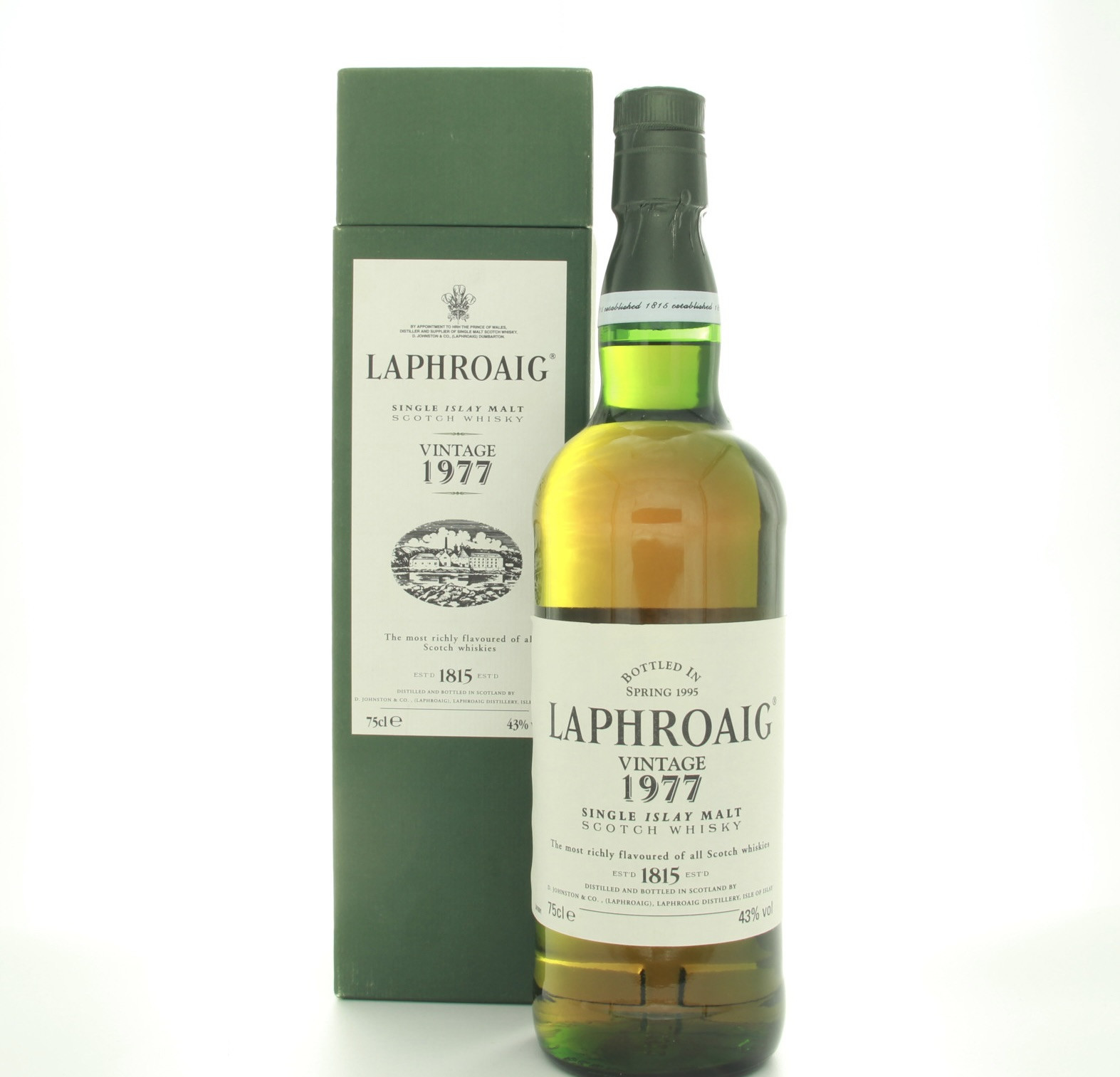 Laphroaig 1977 75cl 43% Islay Scotland Whisky 