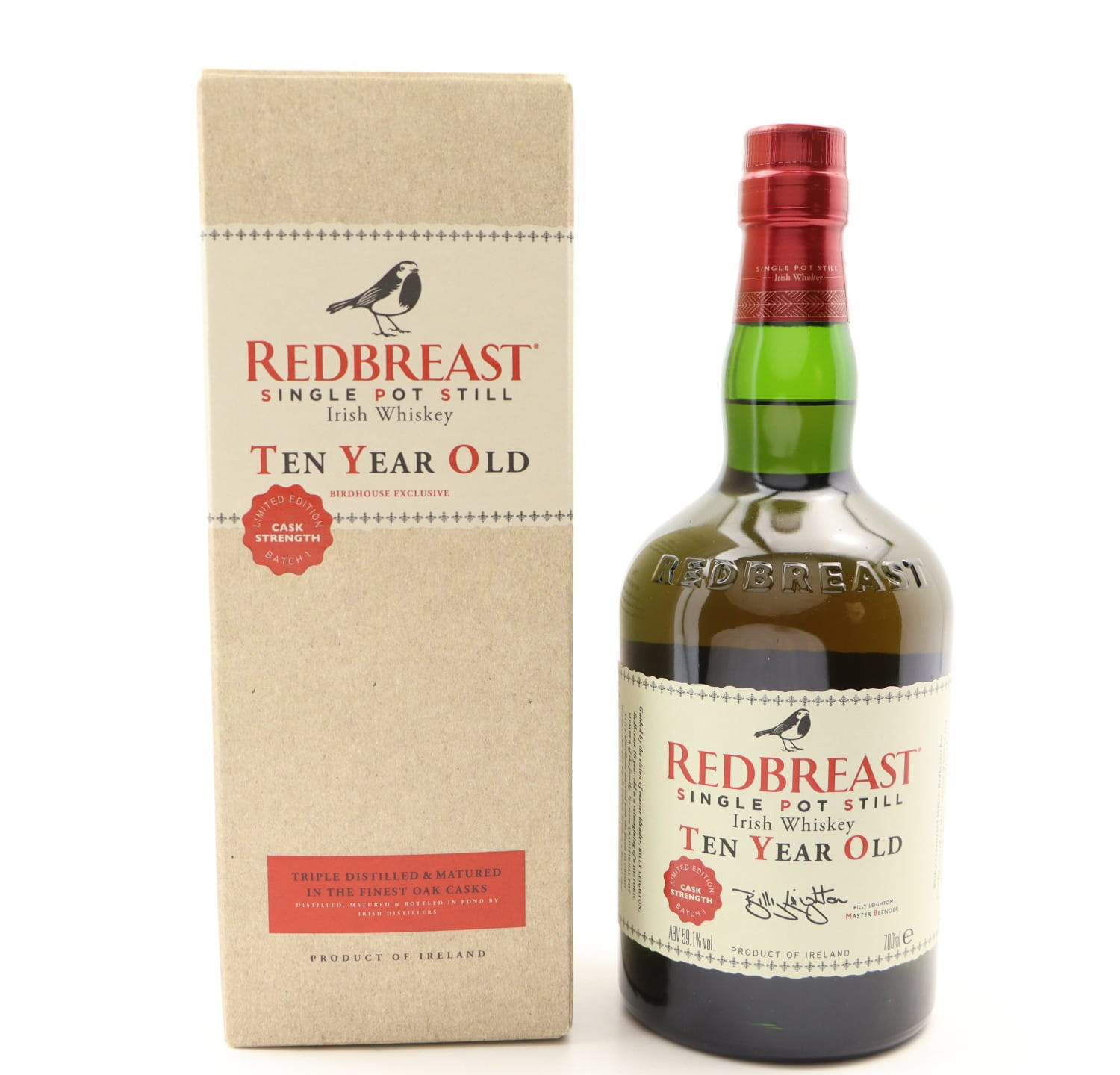 Redbreast 10 Year Old Cask Strength Birdhouse Exclusive Whisky 