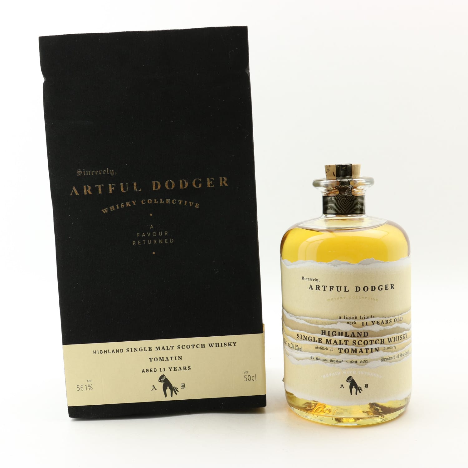 Tomatin 2008 11 Year Old Artful Dodger 50cl Whisky 