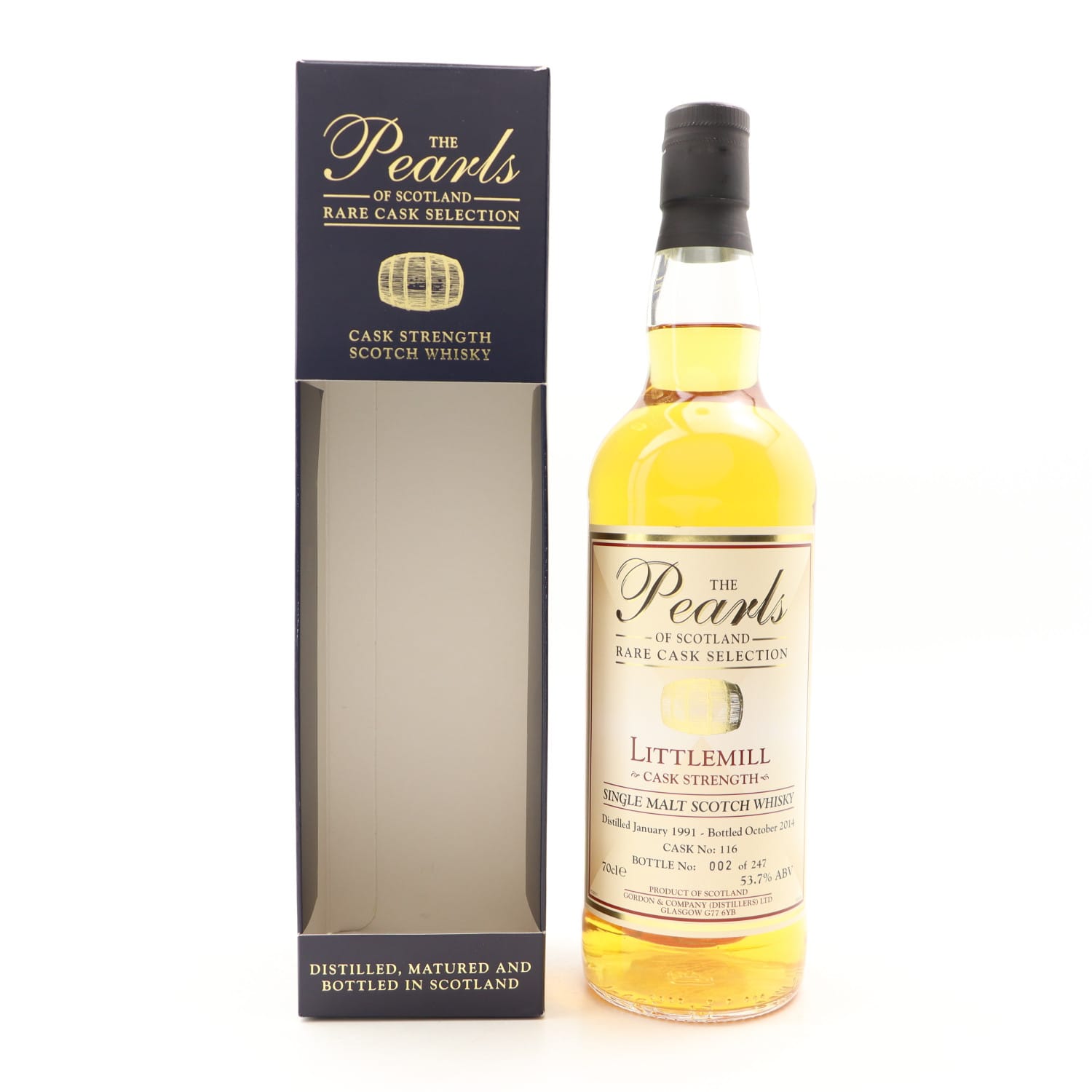 Littlemill 1991 Pearls Of Scotland Whisky 