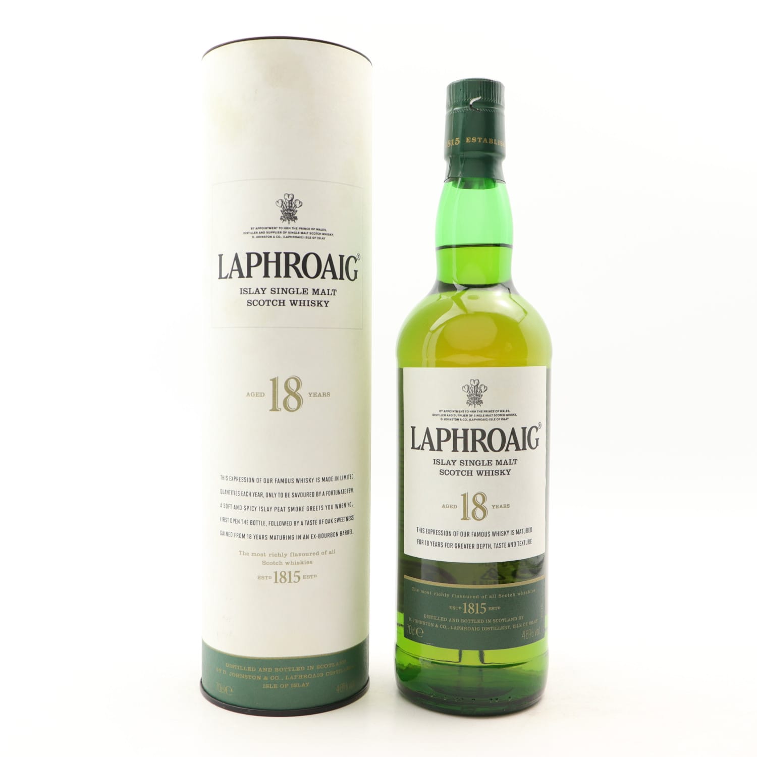Laphroaig 18 Year Old Whisky 