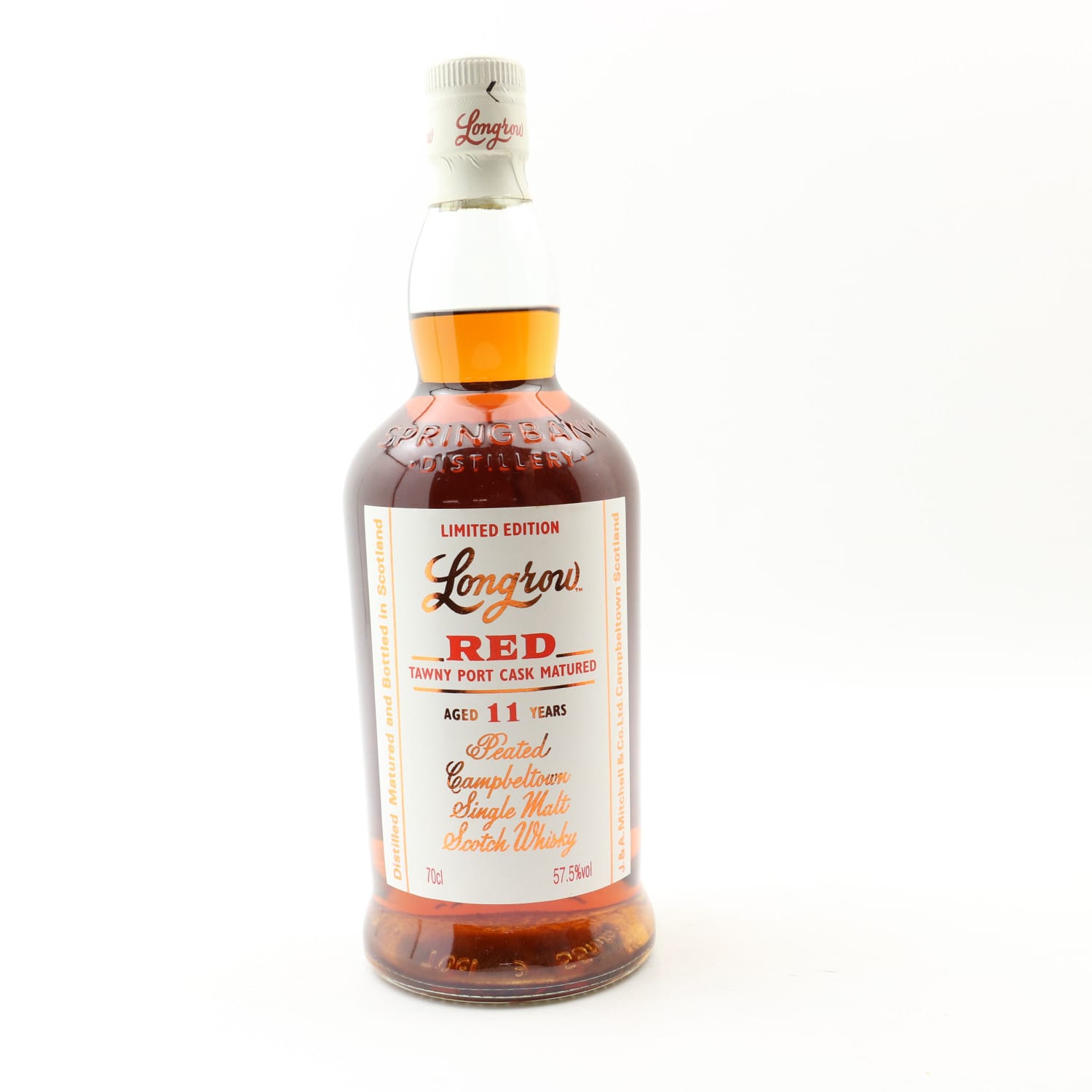 Longrow 11 Year Old Red Tawny Port Whisky 