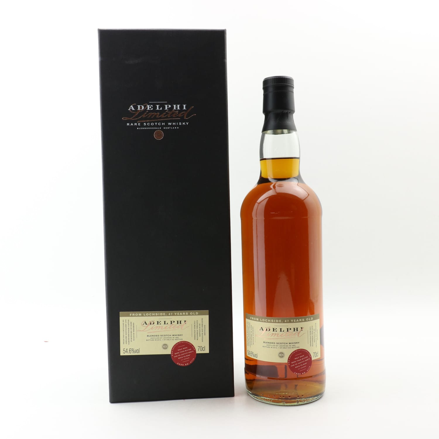 Lochside 1965 47 Year Old Adelphi Whisky 