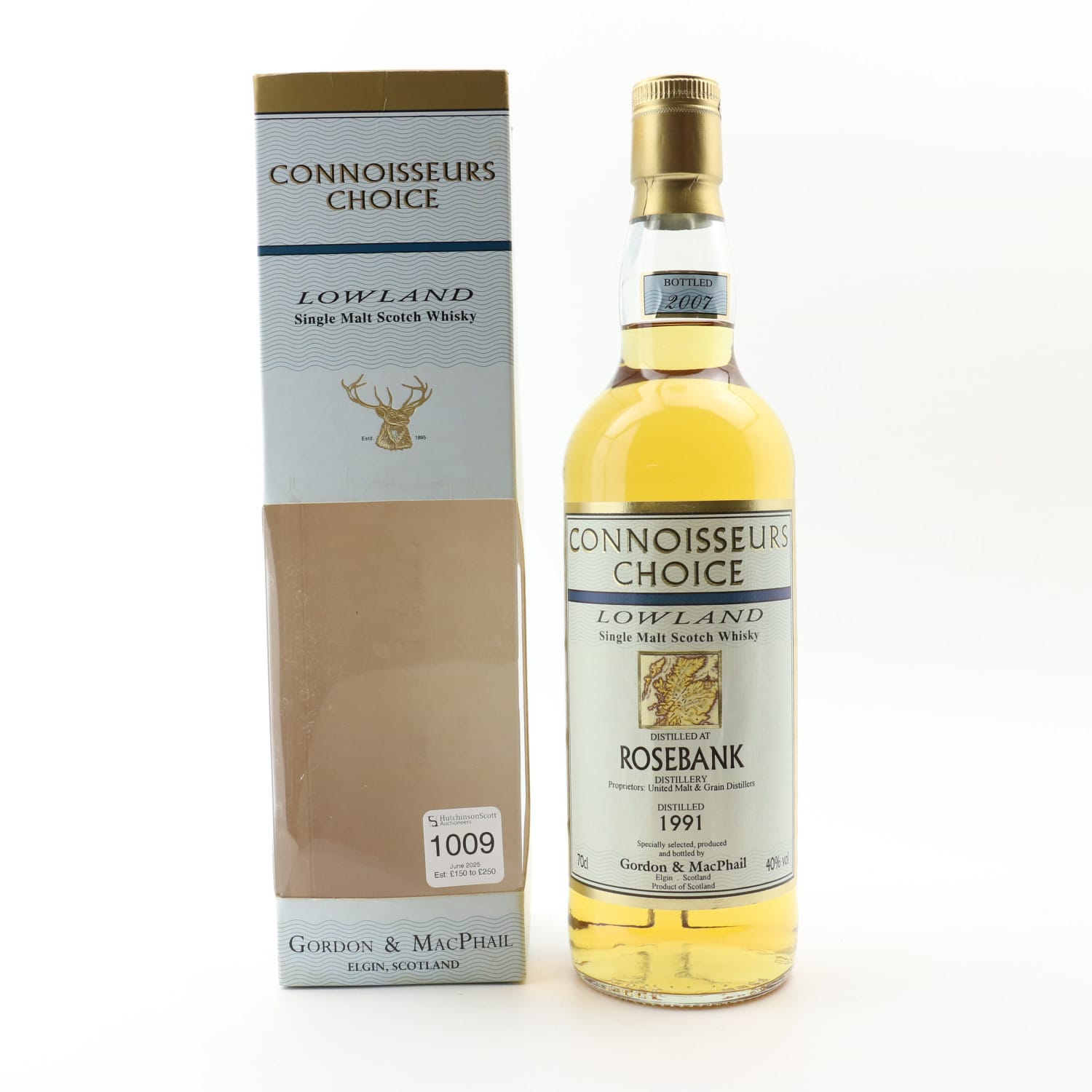 Rosebank 1991 Connoisseurs Choice Whisky