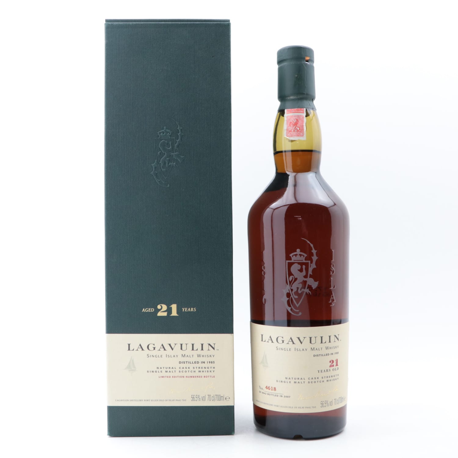 Lagavulin 1985 21 Year Old 2007 Release Whisky 