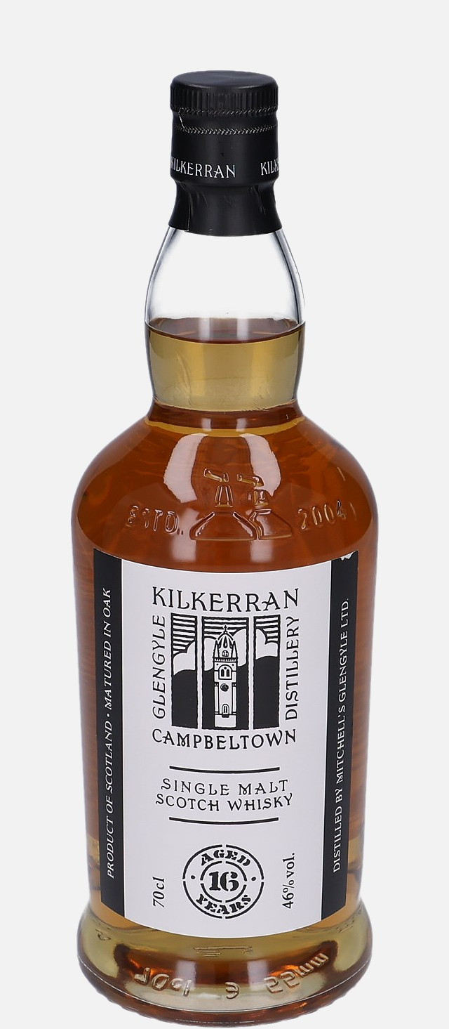 Glengyle Kilkerran, Original Bottling 16 years old Single Malt Scotch Whisky 46% Vol, 700 ml Uncategorized 