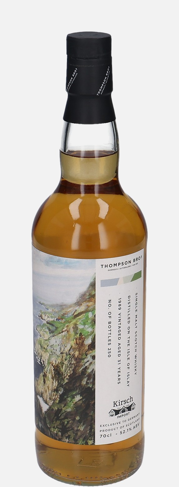 Isle of Islay Thompson Bros. d. 1989 31 years old Single Malt Scotch Whisky 52.1% Vol, 700 ml Uncategorized 