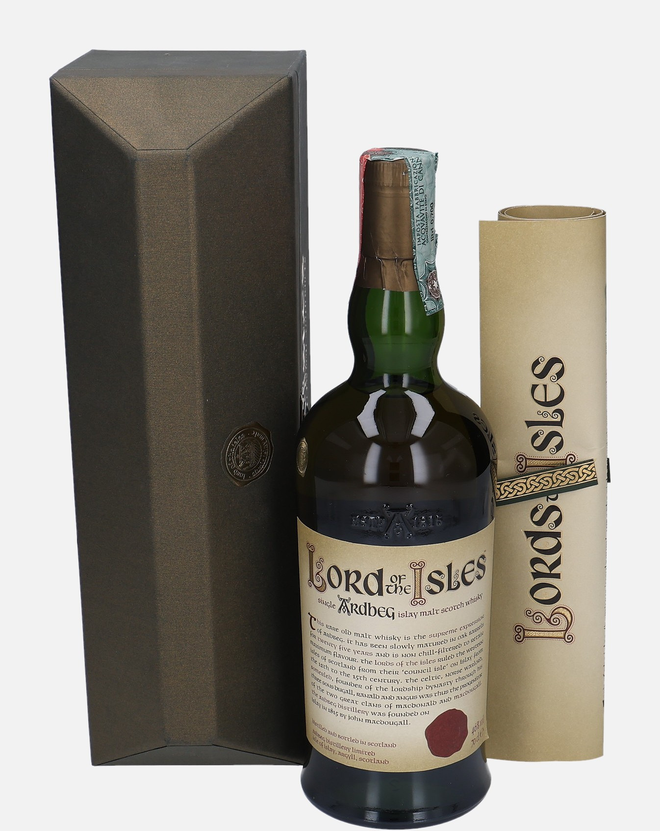 Ardbeg Lord of the Isles, Original Bottling 25 years old Single Islay Malt Scotch Whisky 46% Vol, 700 ml Uncategorized 