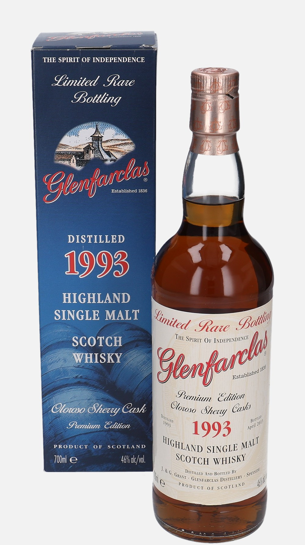 Glenfarclas Original Bottling d. 3.February, 1.March, 29.March, 10.November & 25.November 1993, b. April 2013 cask no. 16,17 & 18, 505,506,507 & 508, 1204 & 1205, 3945,3946 & 3947, 4412, 4413 & 4414 Highland Single Malt Scotch Whisky Matured in Oloroso Sherry Cask 46% Vol, 700 ml Uncategorized 