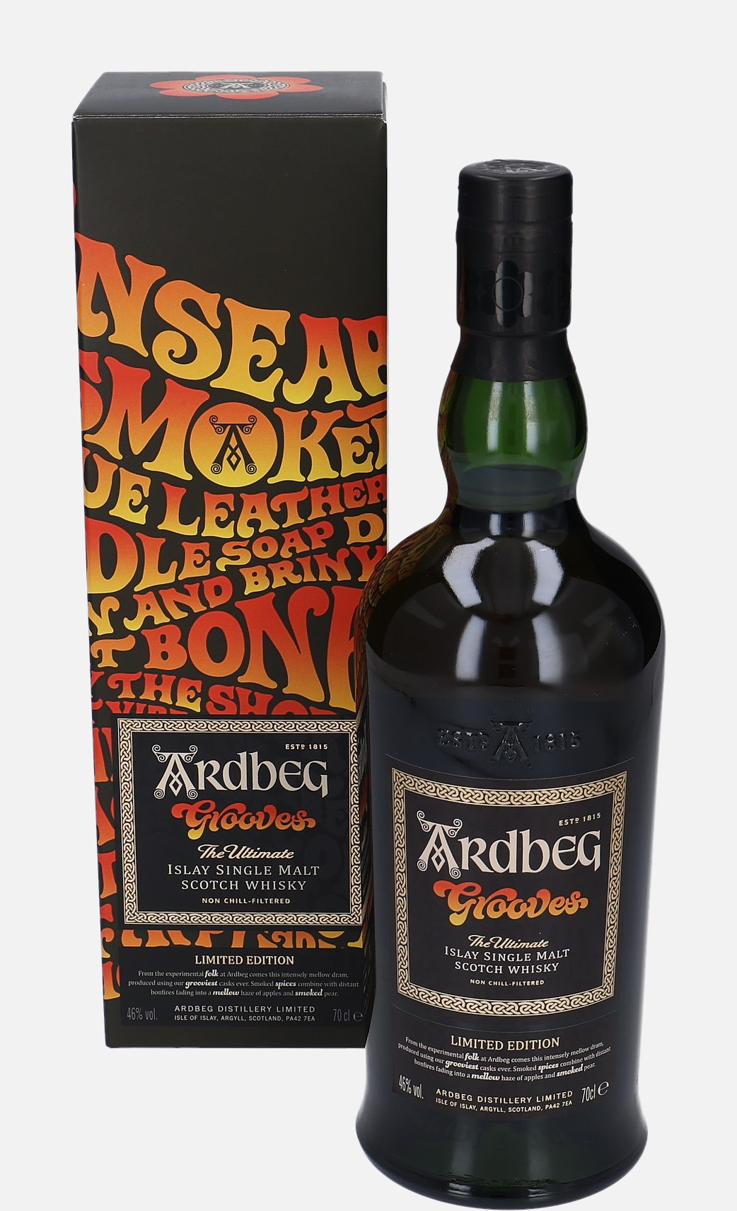 Ardbeg Grooves, Original Bottling Islay Single Malt Scotch Whisky 46% Vol, 700 ml Uncategorized 