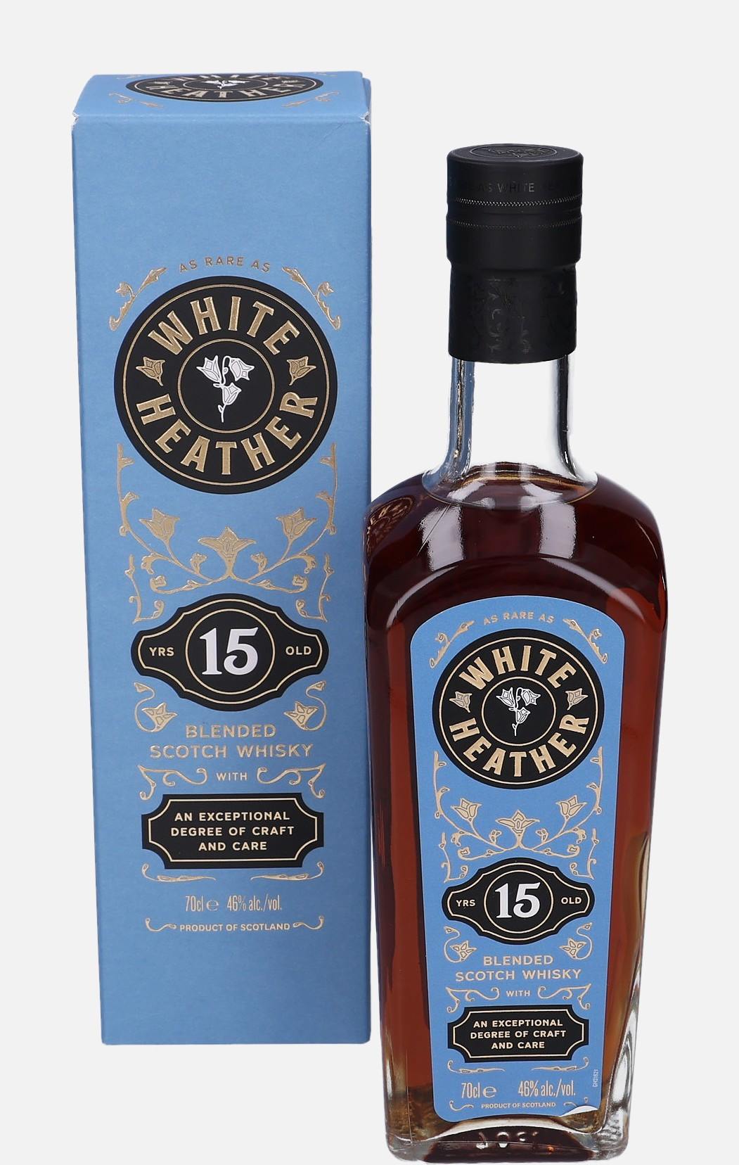 White Heather 15 years old Blended Scotch Whisky 46% Vol, 700 ml Uncategorized 