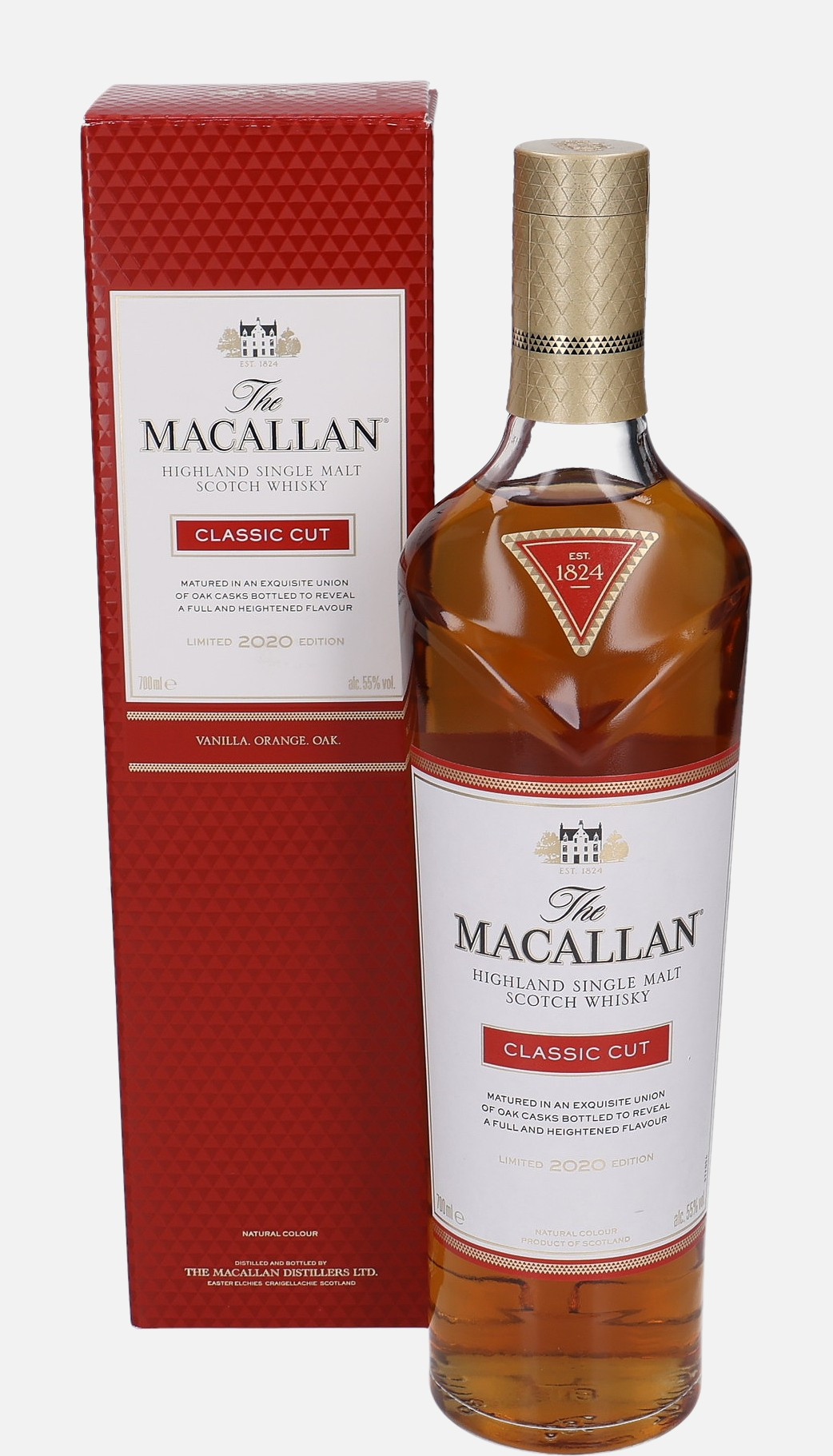 Macallan Classic Cut, Original Bottling Limited 2020 Edition Highland Single Malt Scotch Whisky 55% Vol, 700 ml Uncategorized 