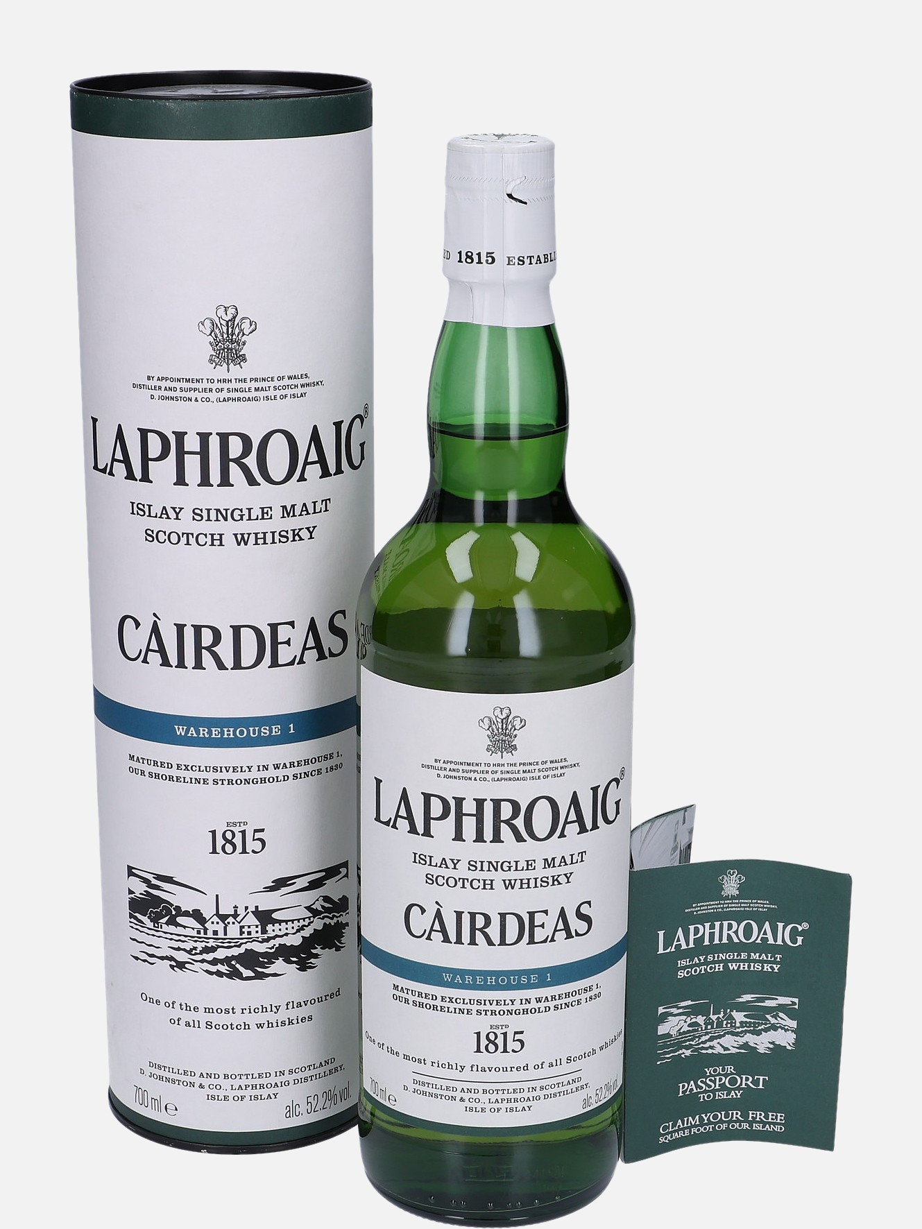 Laphroaig Càirdeas, Original Bottling b. 2022 Islay Single Malt Scotch Whisky Matured in First Fill Maker’s Mark Bourbon Cask 52.2% Vol, 700 ml Uncategorized