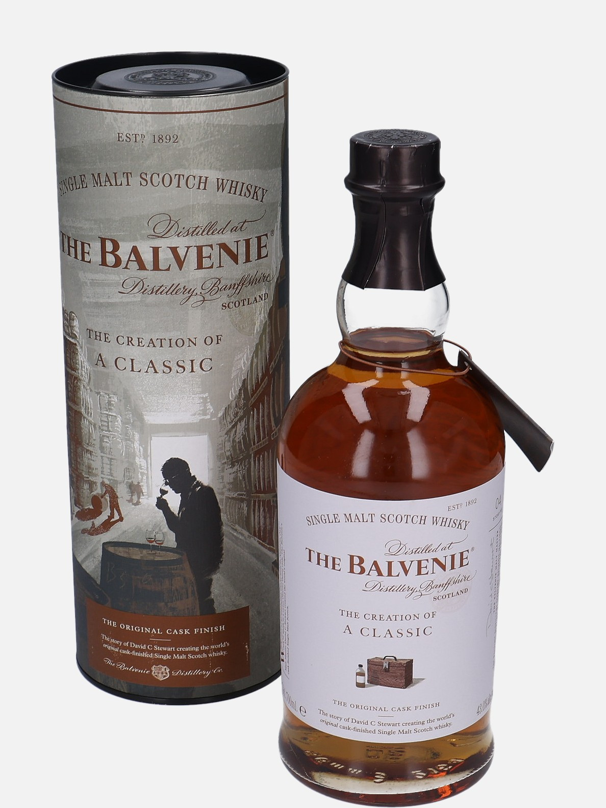 Balvenie The Creation of a Classic, Original Bottling Single Malt Scotch Whisky 43% Vol, 700 ml Uncategorized 
