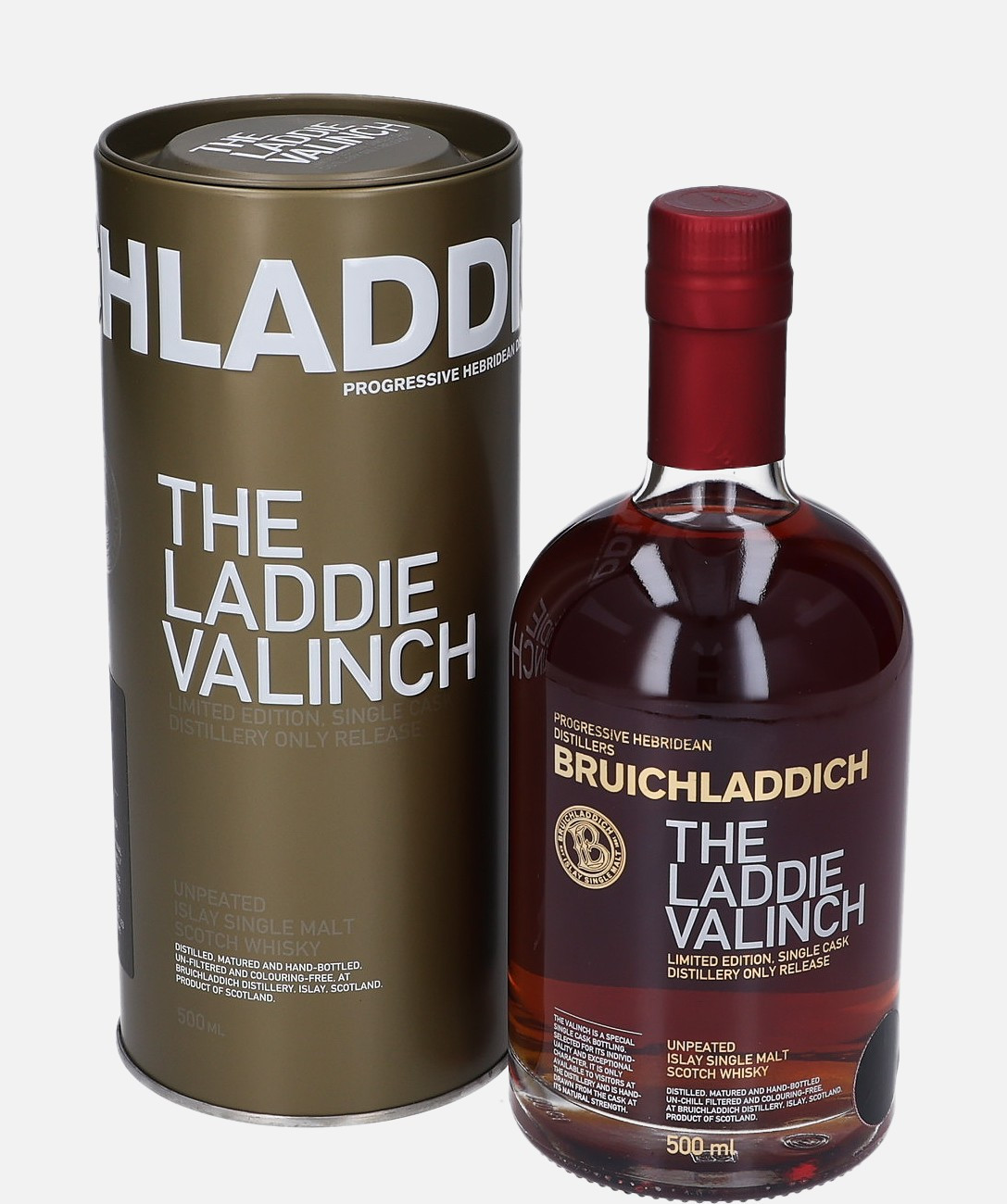 Bruichladdich Original Bottling d. 14.10.2011 9 years old cask no. 3617 51 Islay Single Malt Scotch Whisky Matured in Vin Doux Naturel 61.7% Vol, 500 ml Uncategorized 