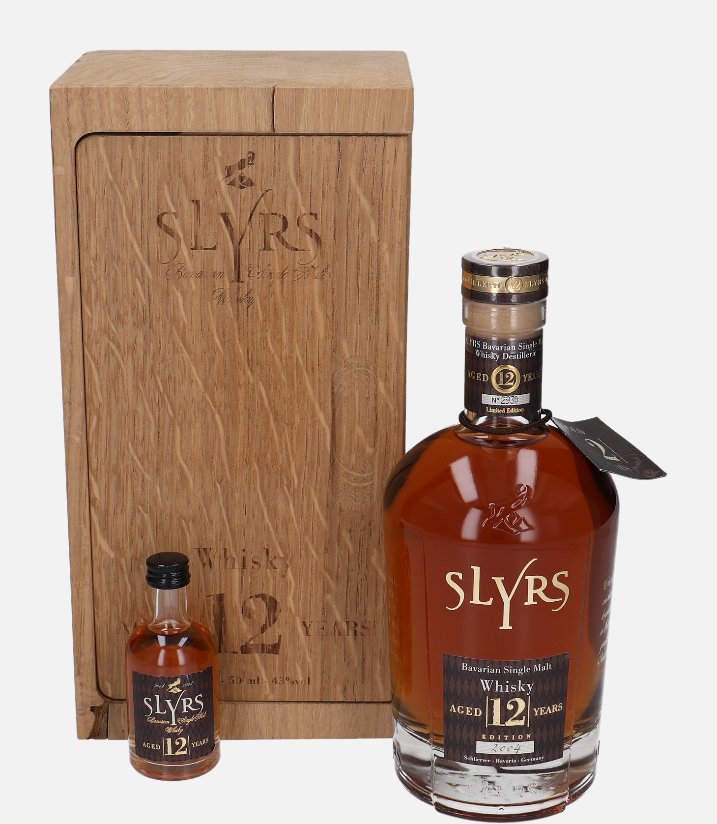 Slyrs Original Bottling 12 years old Edition 2004 Bavarian Single Malt Whisky 43% Vol, 700 ml Uncategorized