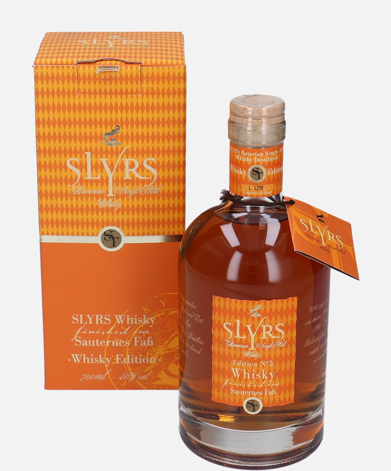 Slyrs Original Bottling Edition No.2 Single Malt Whisky Finished in Sauternes Cask 46% Vol, 700 ml Uncategorized 