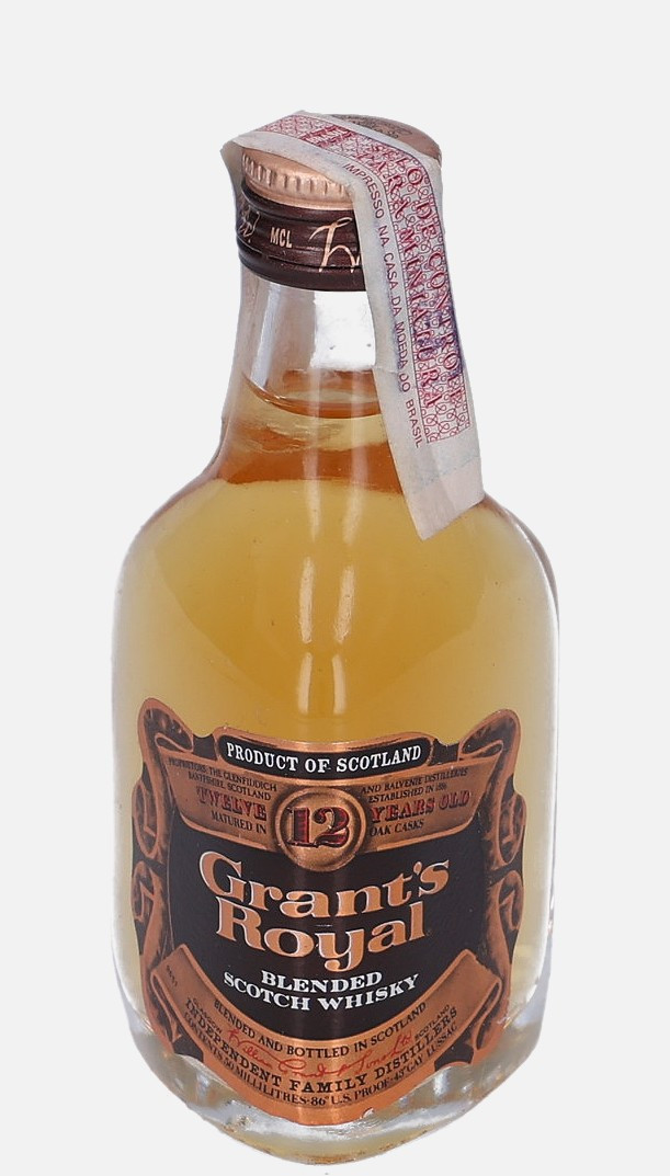 Grant’s Royal 12 years old Blended Scotch Whisky 43% Vol, 50 ml Uncategorized