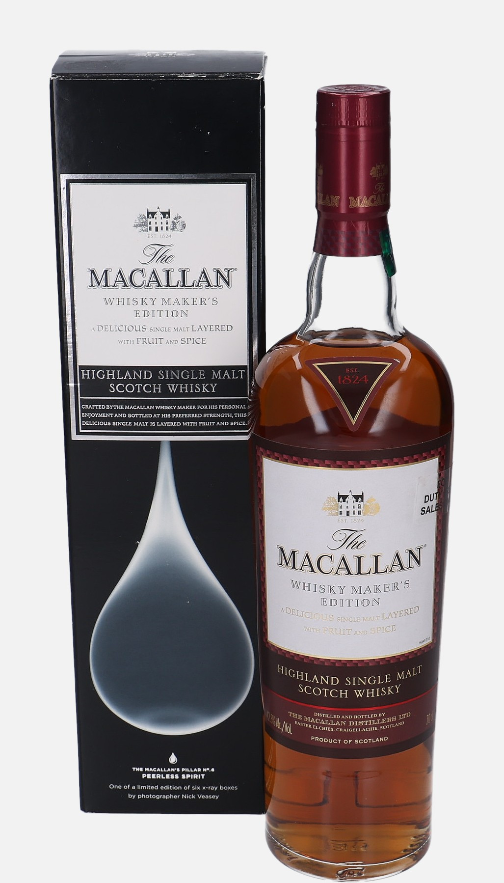 Macallan Whisky Maker’s Edition, Original Bottling Highland Single Malt Scotch Whisky 42.8% Vol, 700 ml Uncategorized 